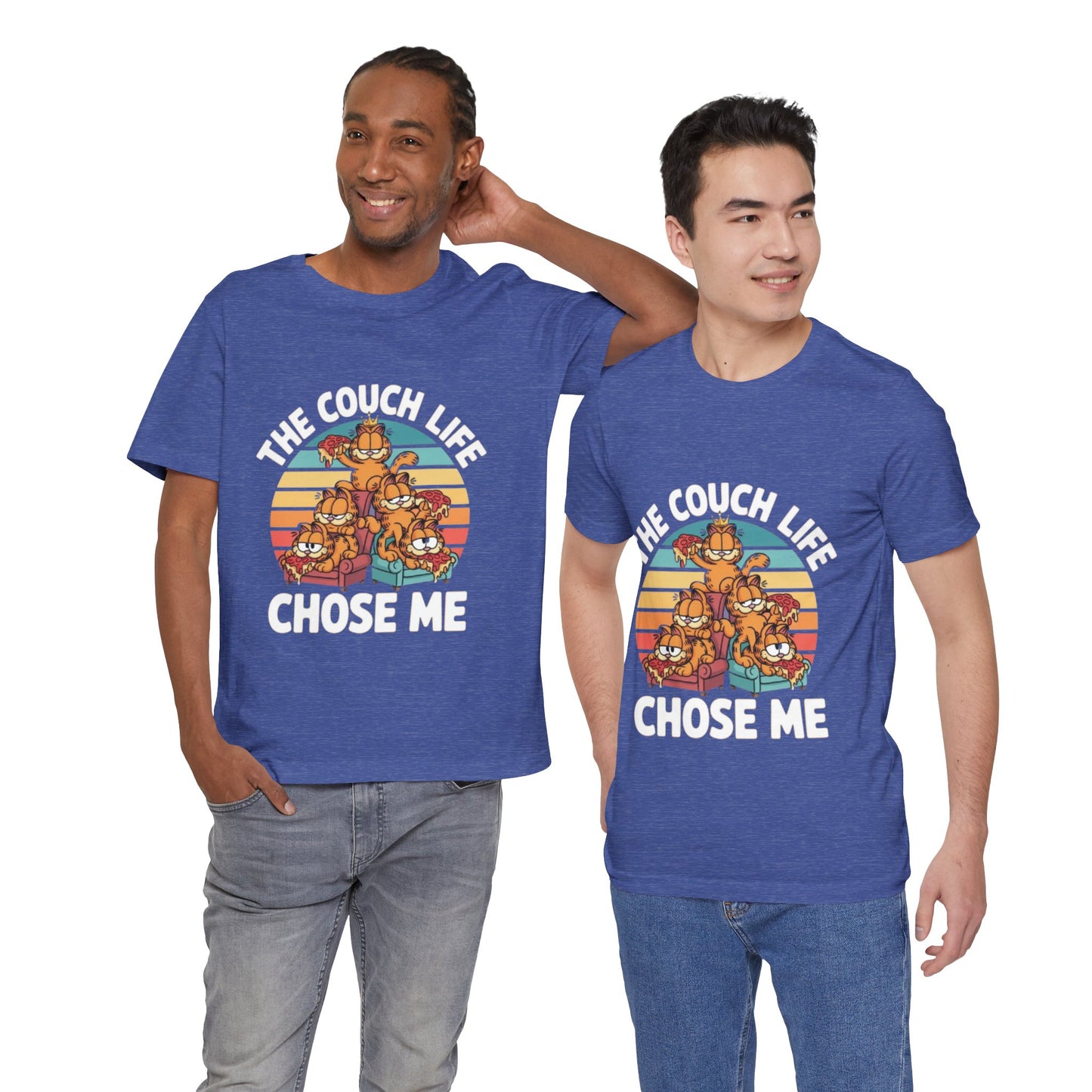 Vintage Unisex Tee - The Couch Life Chose Me