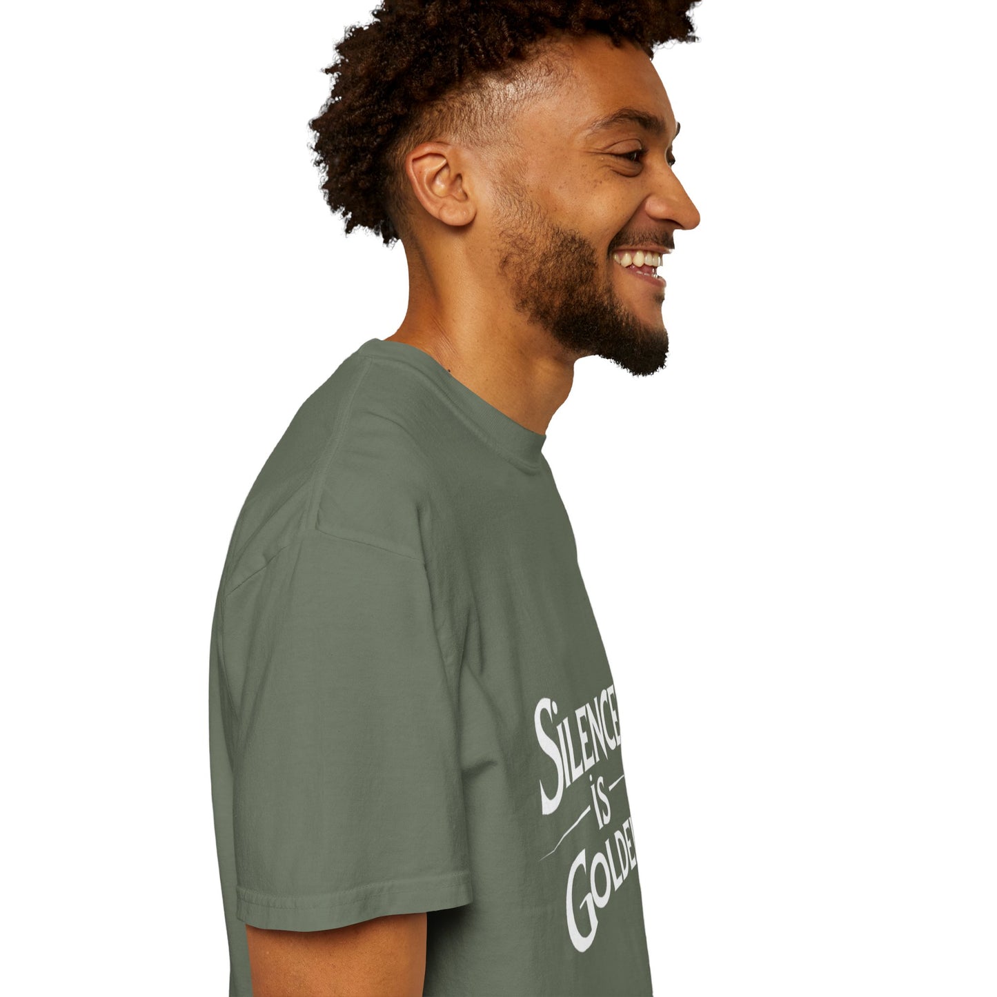 Unisex Garment-Dyed T-Shirt | Silence is Golden