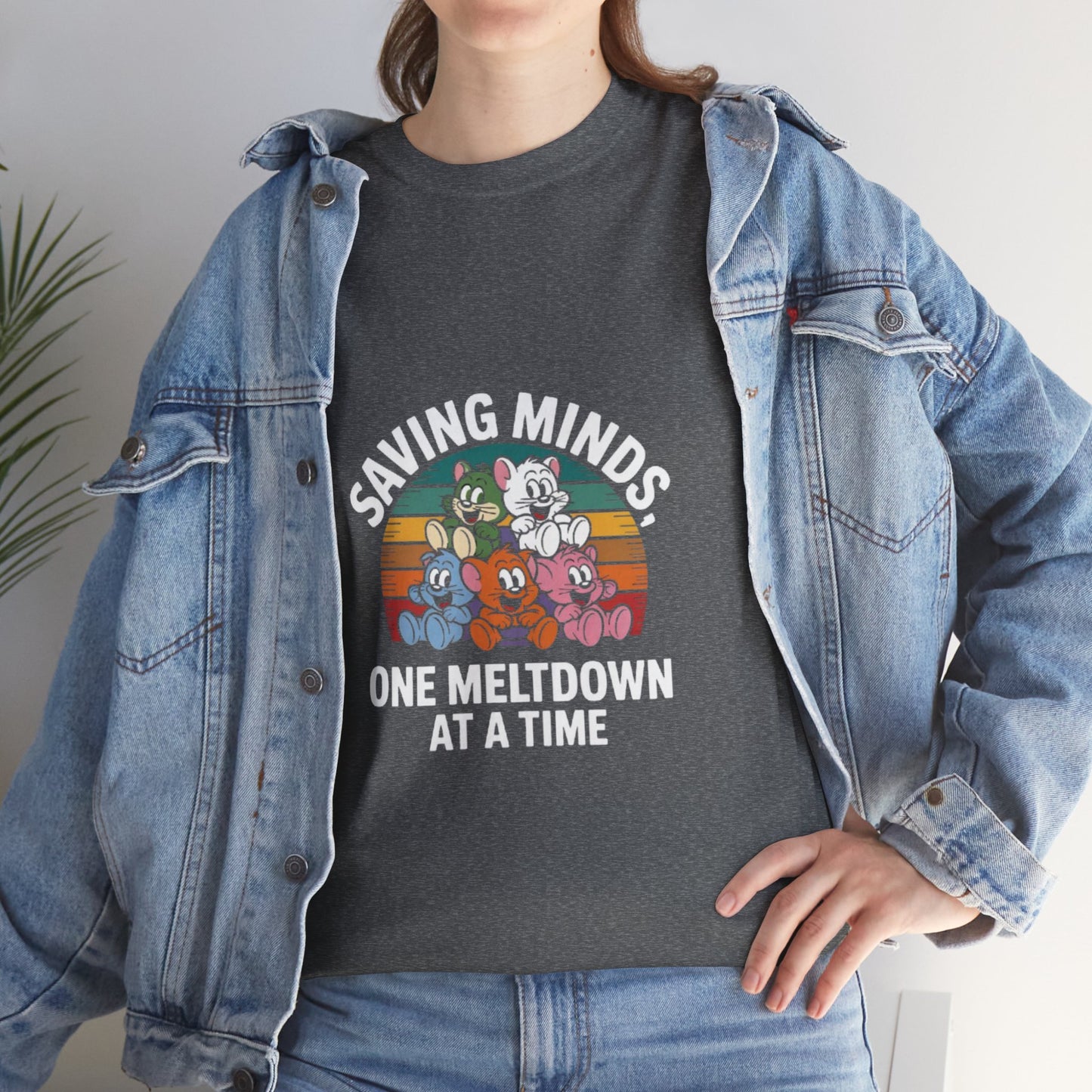 Unisex Heavy Cotton Tee - Saving Minds