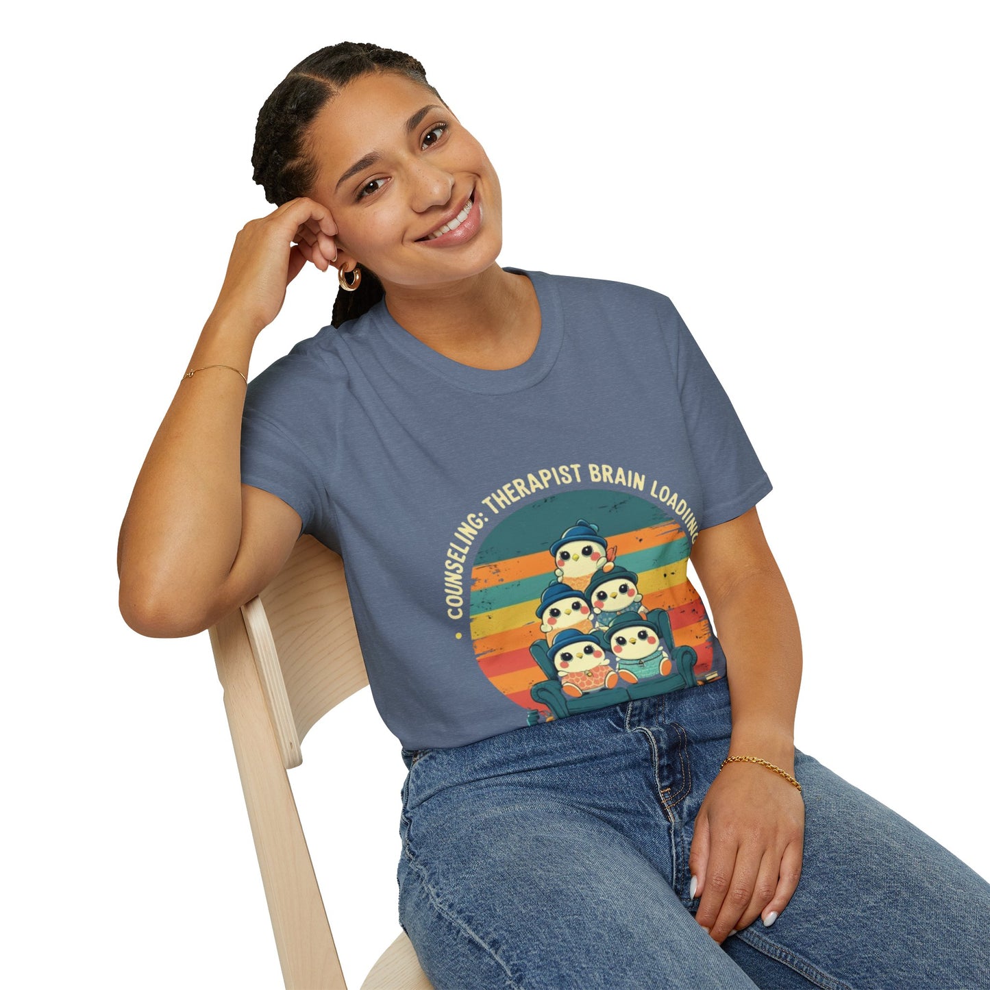 Unisex Tee-Therapist Brain Loading