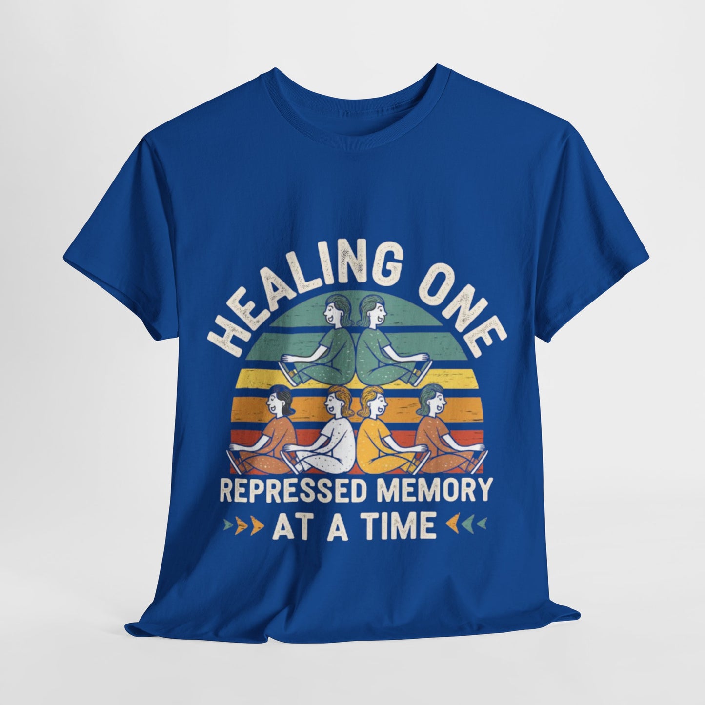 Unisex Heavy Cotton Tee -Healing repressed memories one at a time