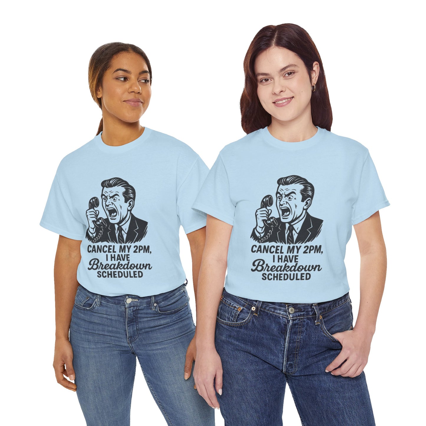 Humorous Unisex Cotton Tee – Perfect Gift for Stress Relief