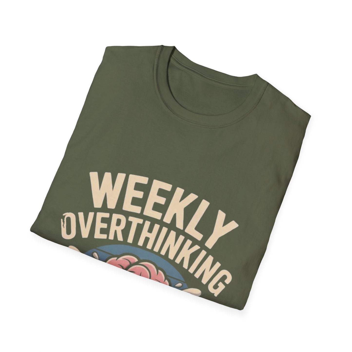 Overthinker T-Shirt, Mental Health Awareness Tee