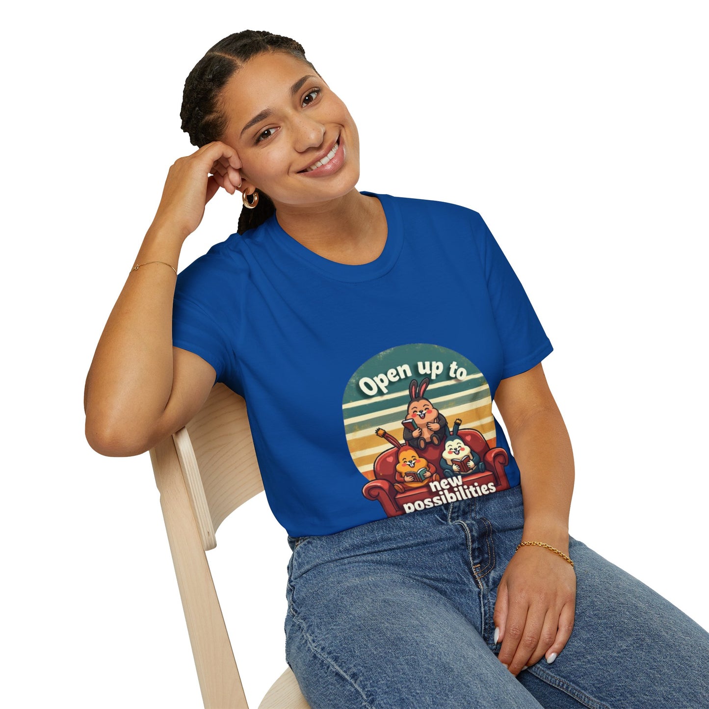 Motivational T-Shirt - Open Up to New Possibilities