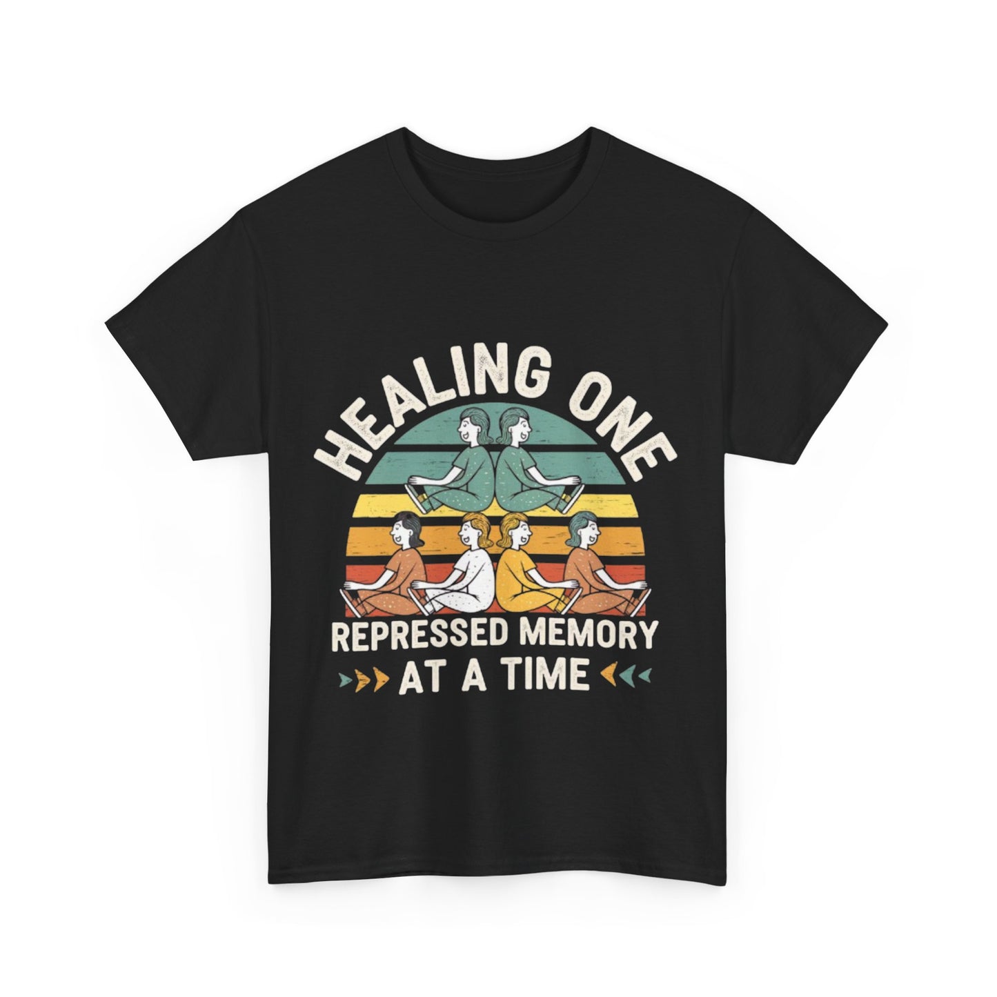 Unisex Heavy Cotton Tee -Healing repressed memories one at a time