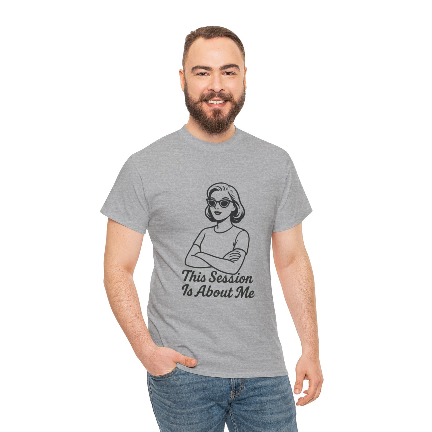 Empowered Statement Tee - This Session Is About Me