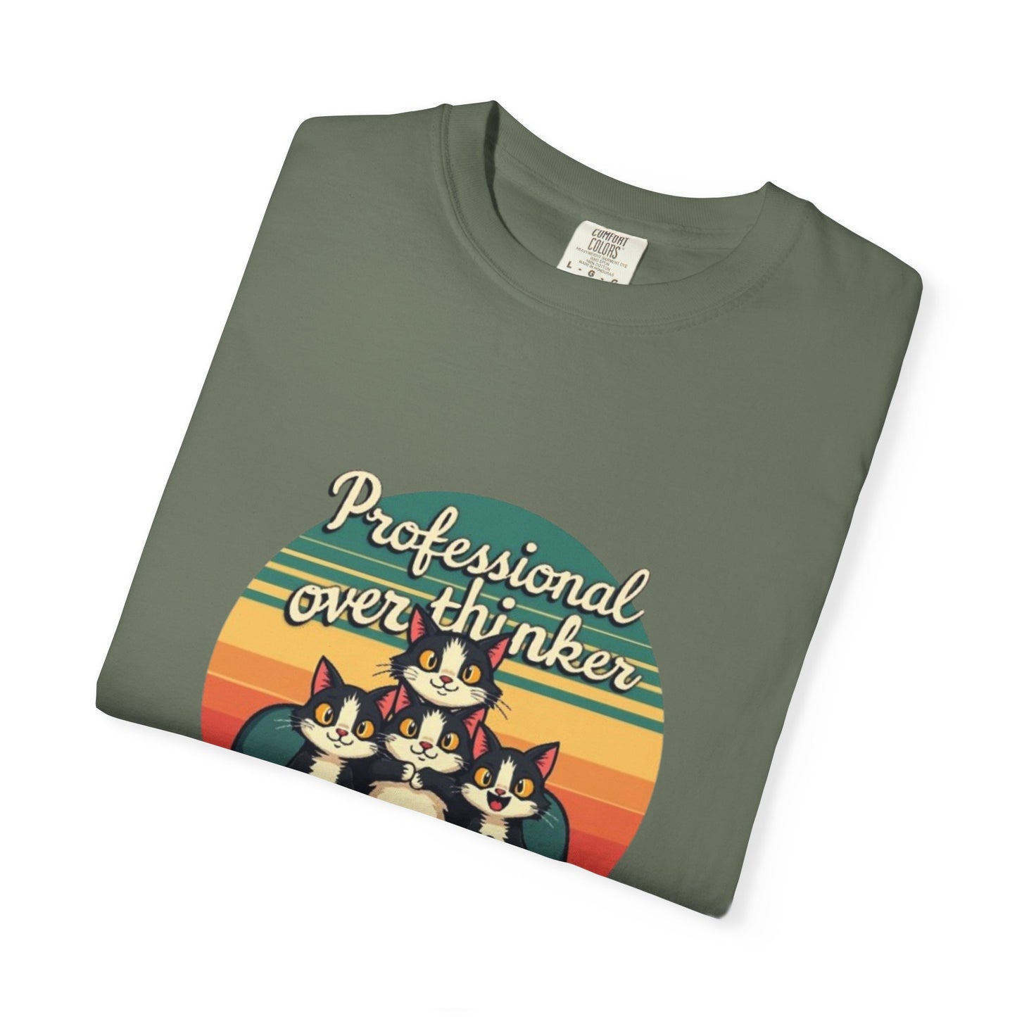 Unisex Garment-Dyed Tee -Professional Overthinker