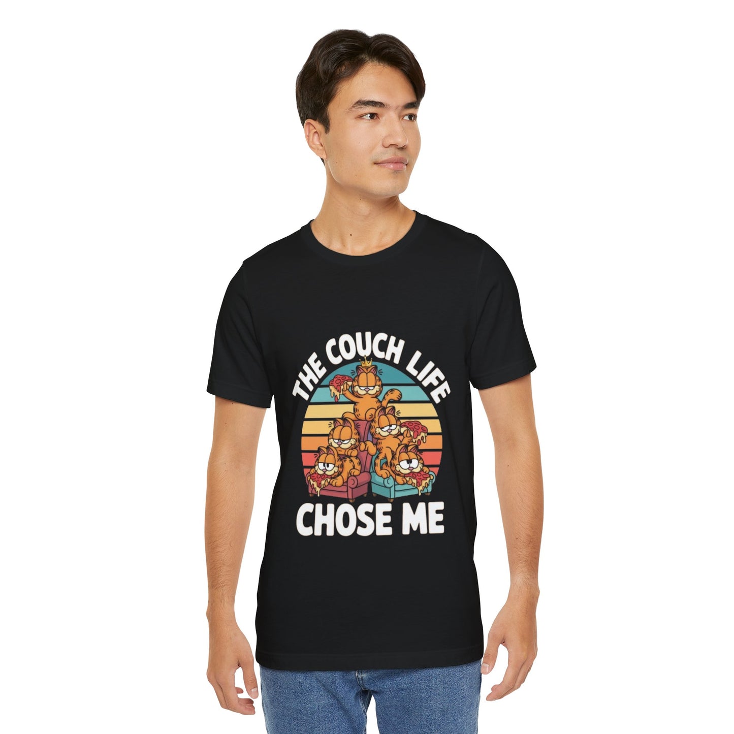 Vintage Unisex Tee - The Couch Life Chose Me