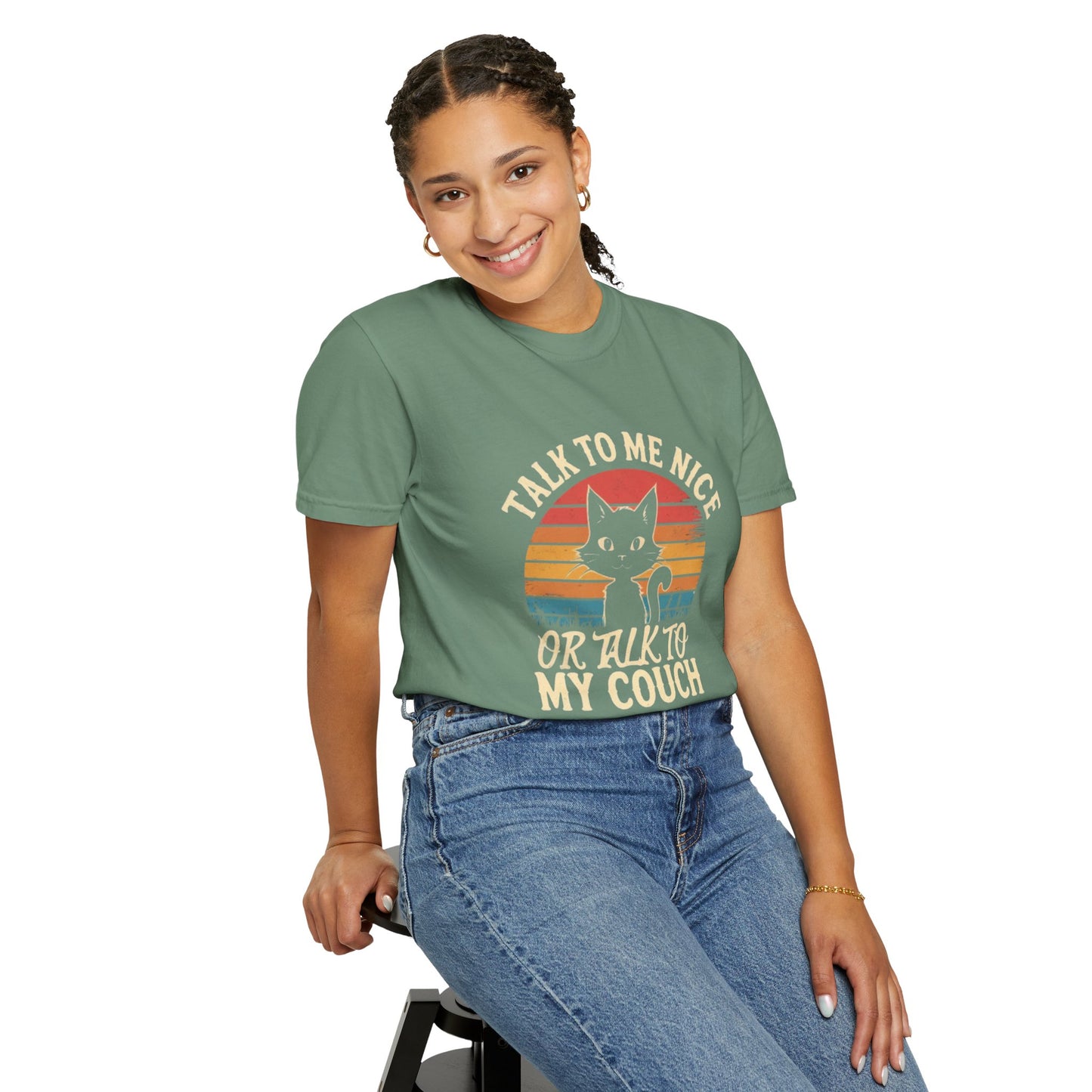 T-Shirt -Retro Cat Counsellor
