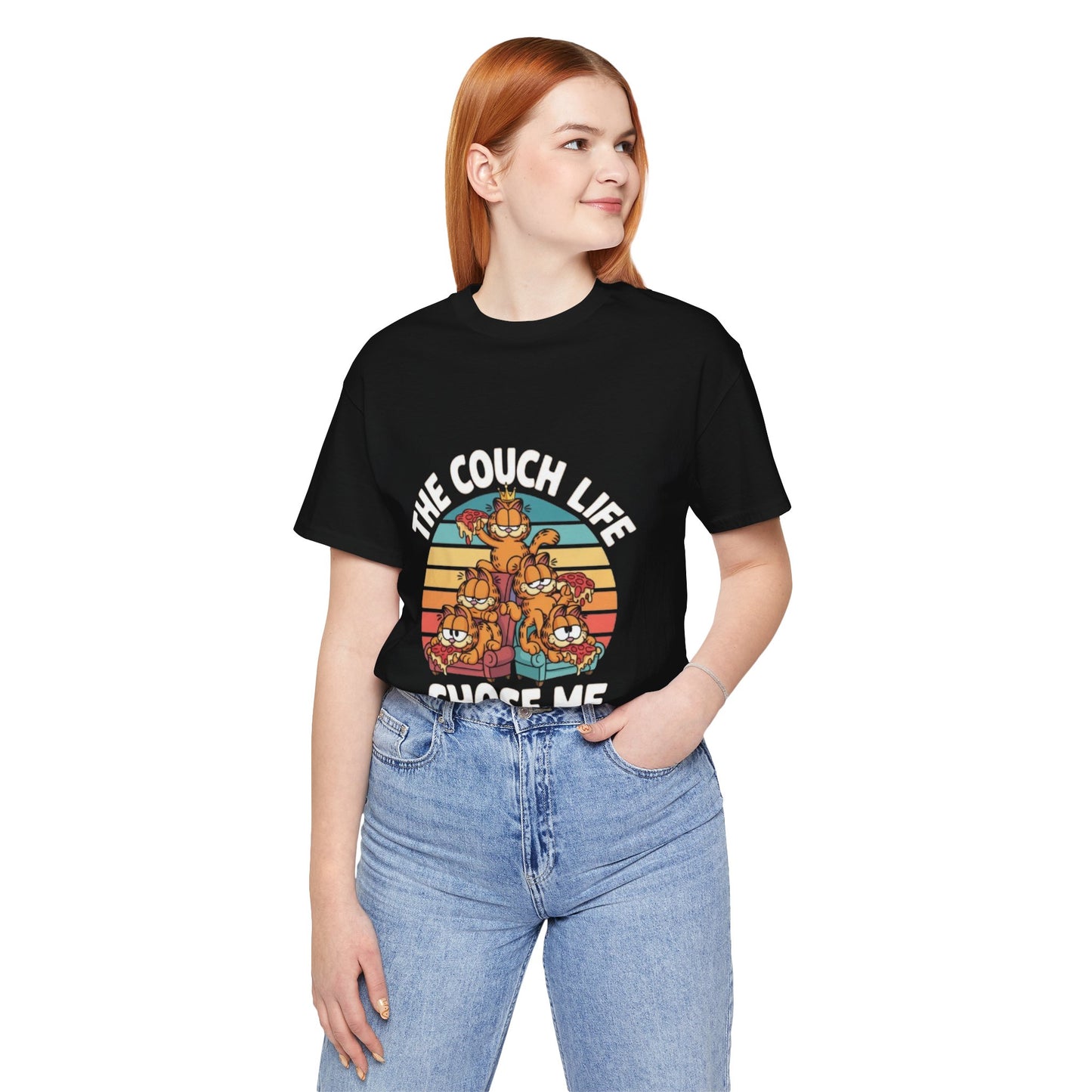 Vintage Unisex Tee - The Couch Life Chose Me