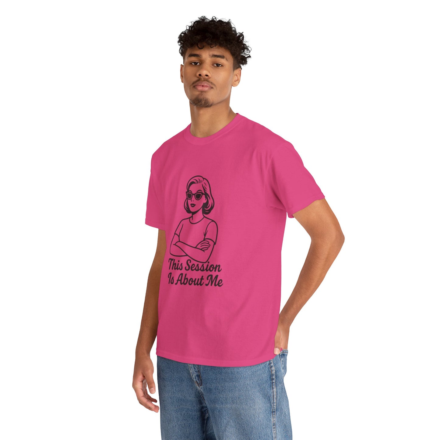 Empowered Statement Tee - This Session Is About Me