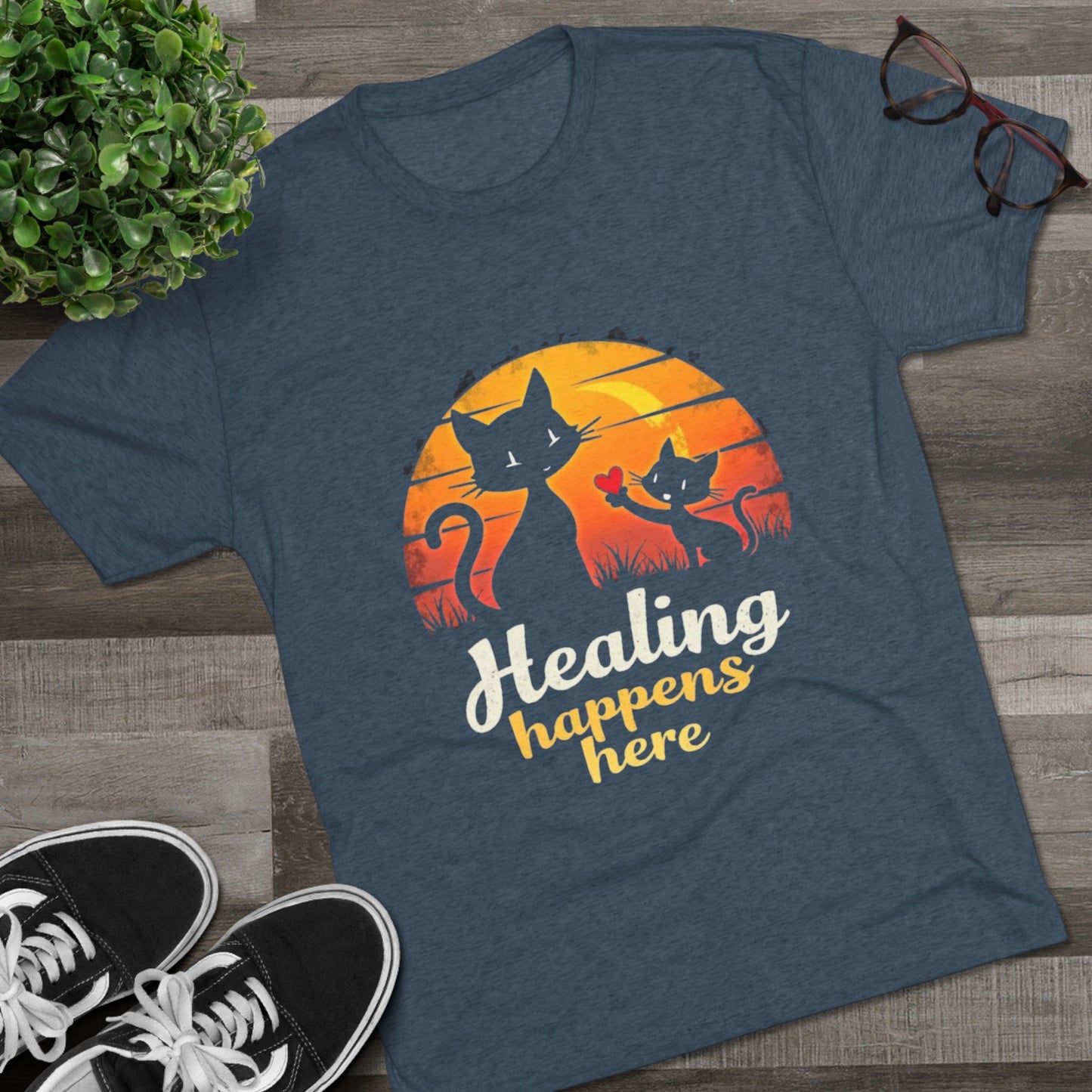 Unisex Crew Tee -Healing Happens Here