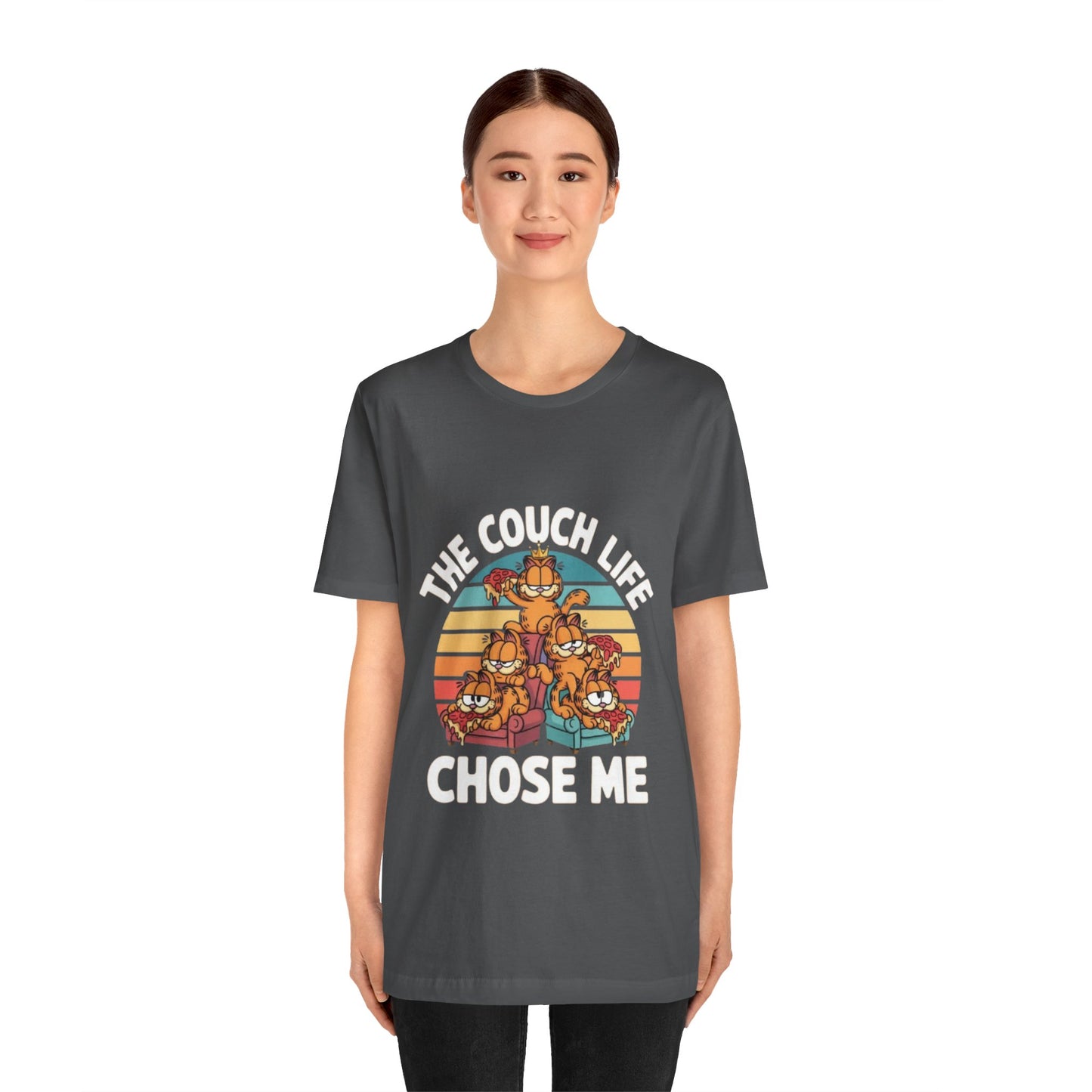 Vintage Unisex Tee - The Couch Life Chose Me