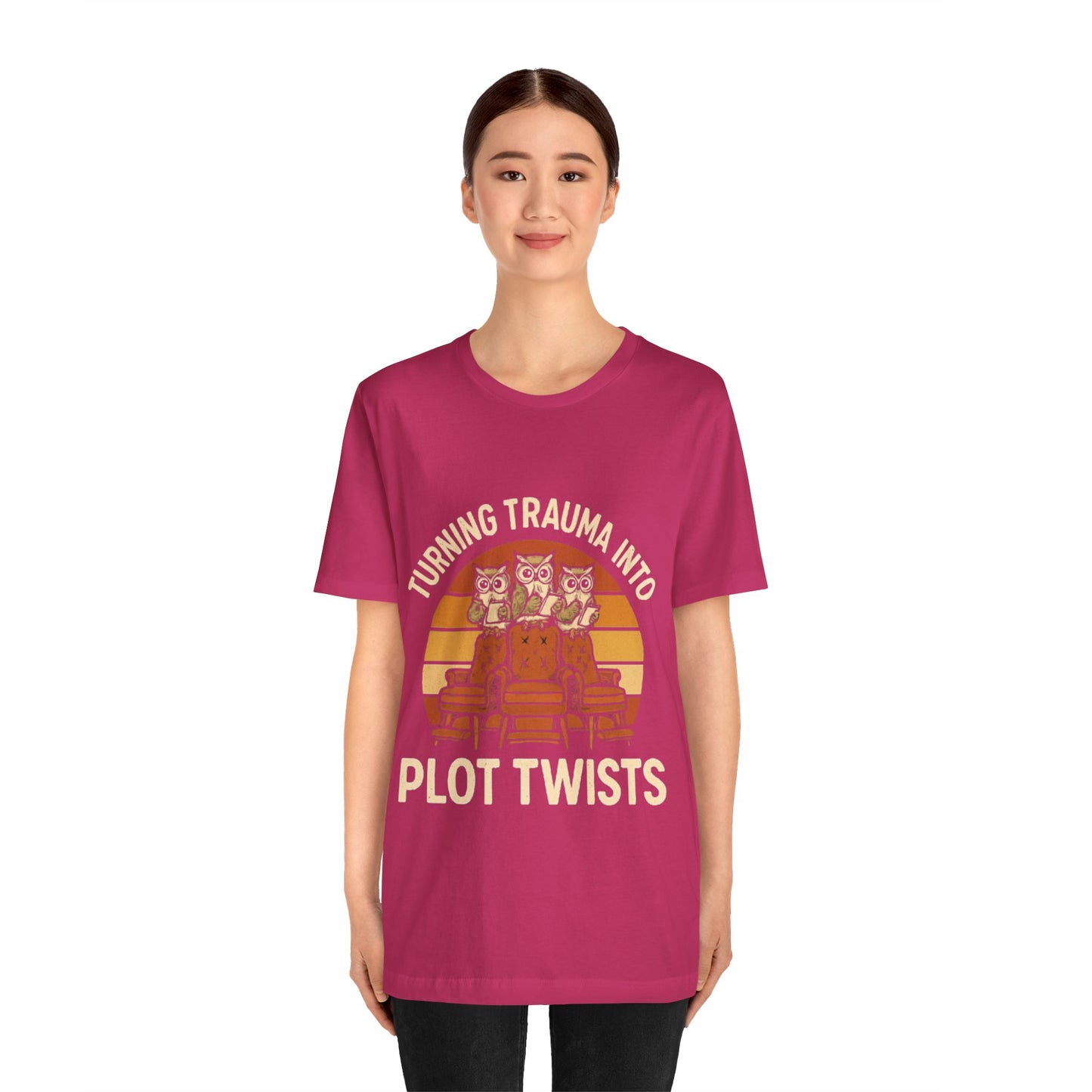 Turning Trauma into Plot Twists Tee, Unisex T-Shirt