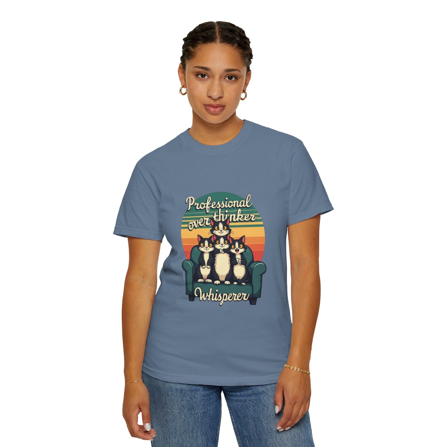 Unisex Garment-Dyed Tee -Professional Overthinker