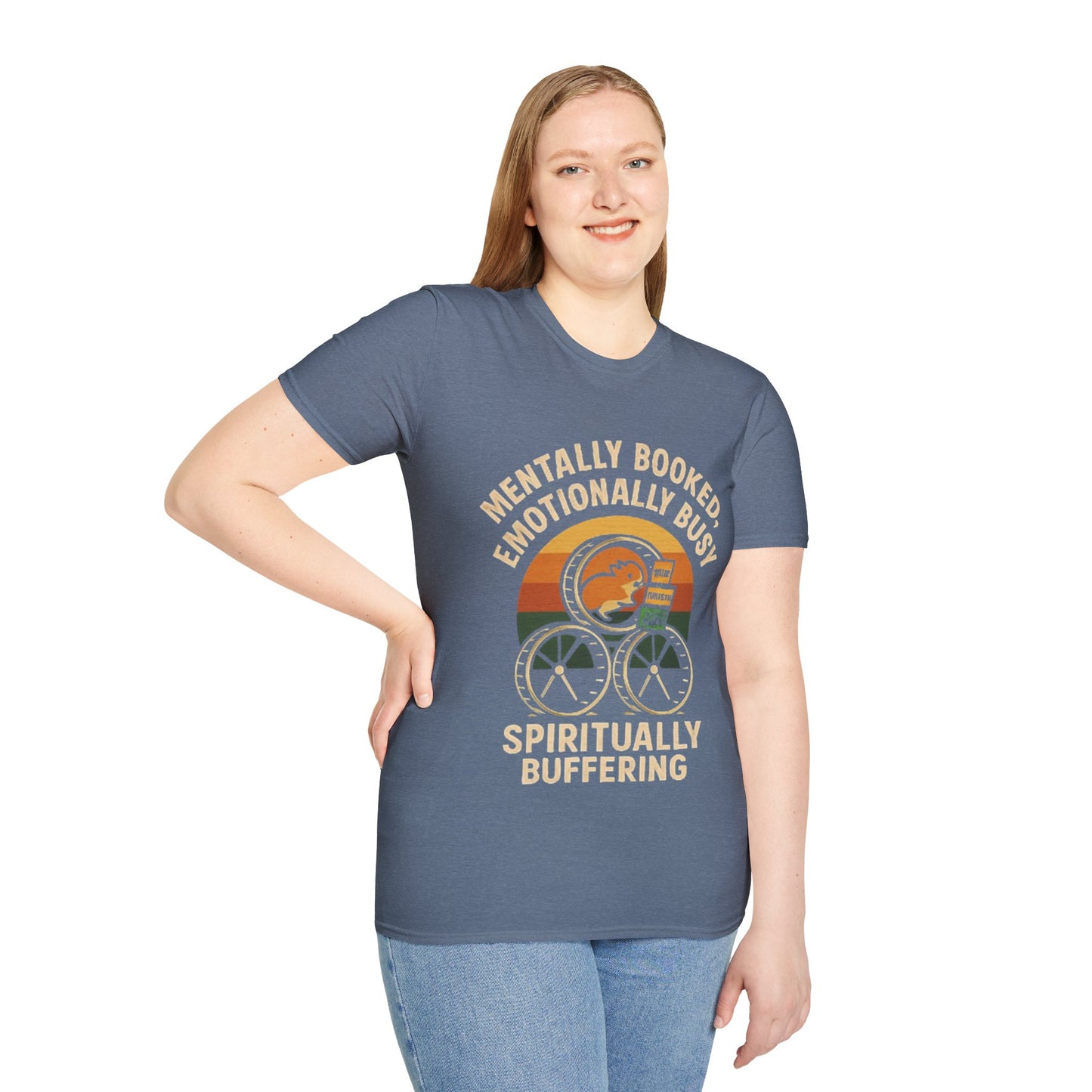 T-Shirt -Mentally Booked