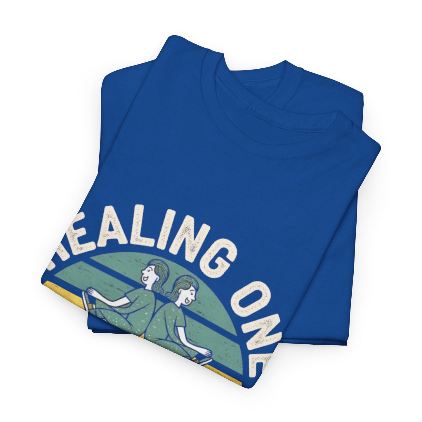 Unisex Heavy Cotton Tee -Healing repressed memories one at a time