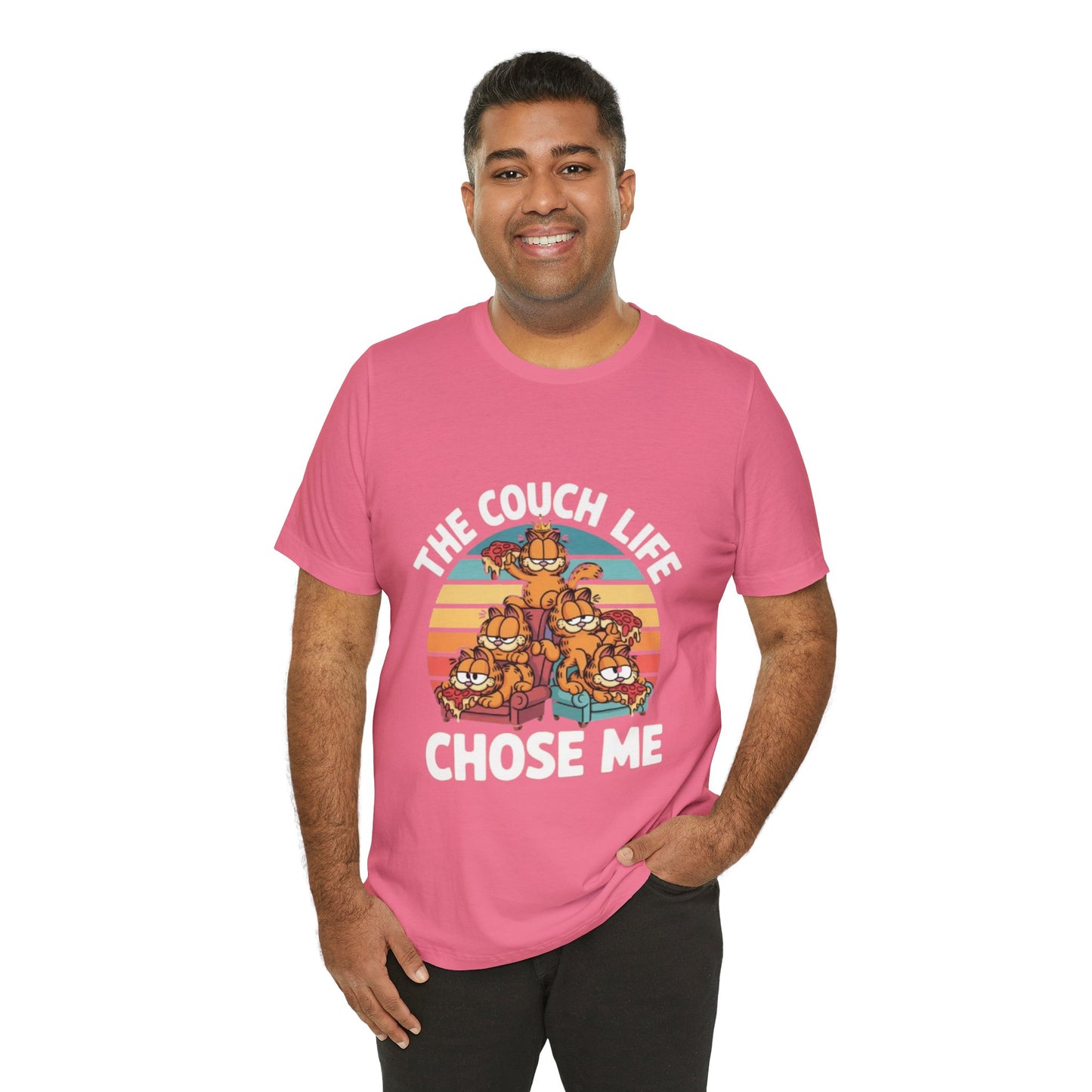 Vintage Unisex Tee - The Couch Life Chose Me
