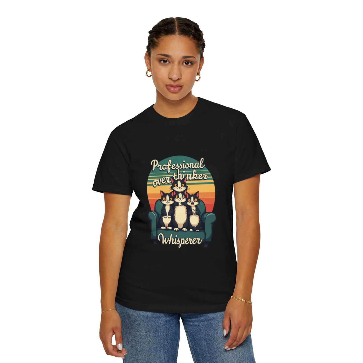 Unisex Garment-Dyed Tee -Professional Overthinker