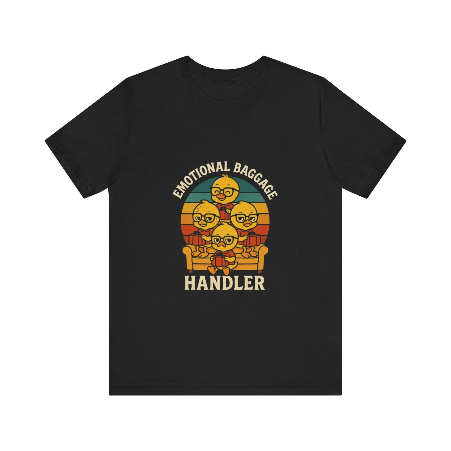 Unisex Jersey Short Sleeve T-Shirt - Emotional Baggage Handler