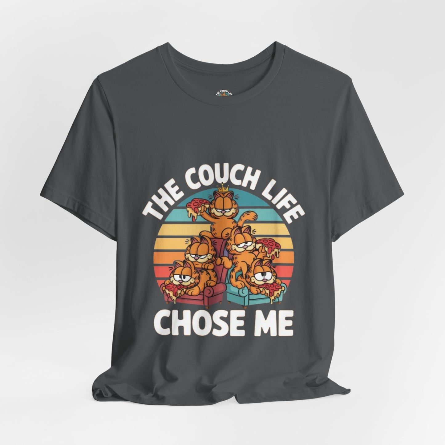 Vintage Unisex Tee - The Couch Life Chose Me