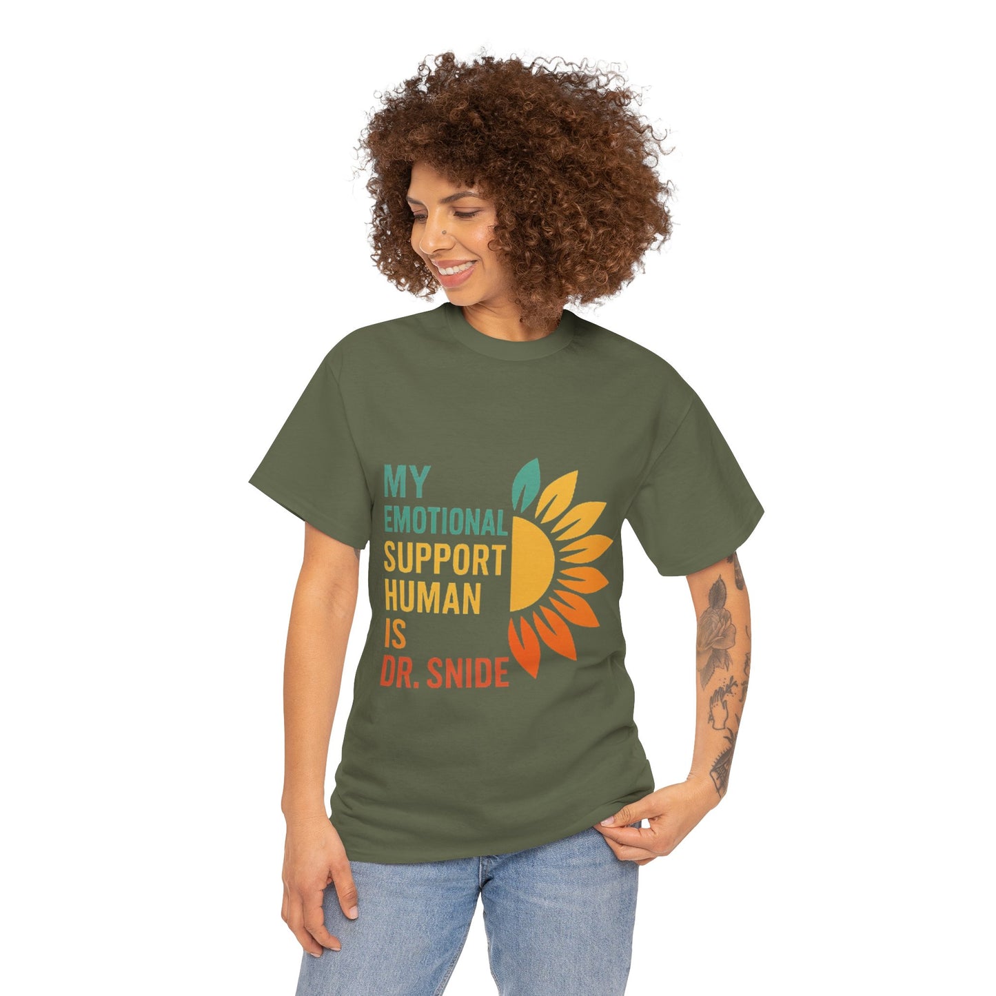 Emotional Support Unisex Tee | Heavy Cotton T-Shirt