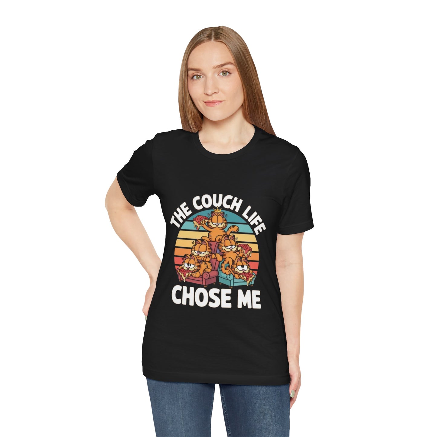 Vintage Unisex Tee - The Couch Life Chose Me