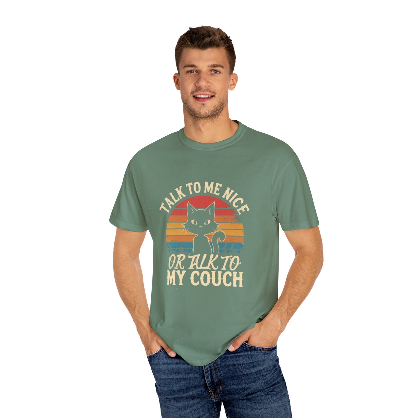 T-Shirt -Retro Cat Counsellor