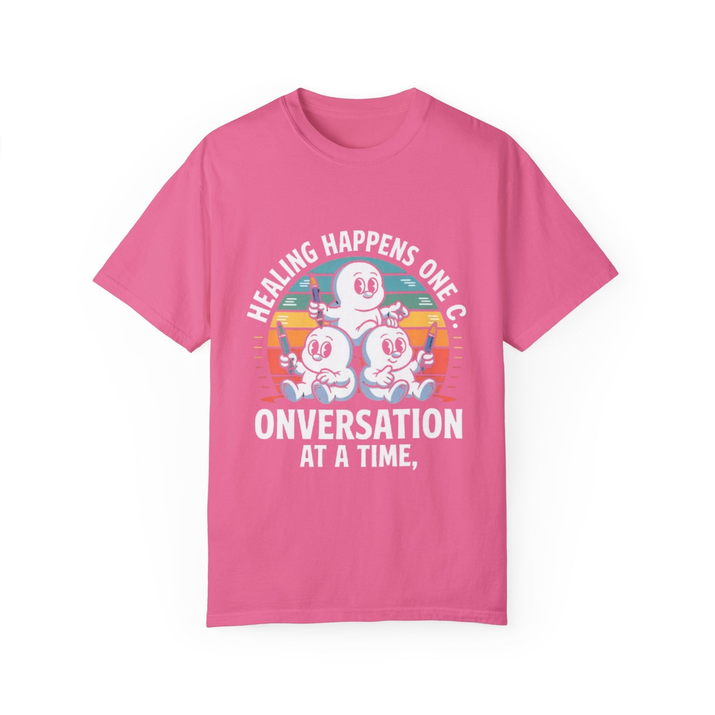 Unisex Garment-Dyed T-shirt - Healing Happens