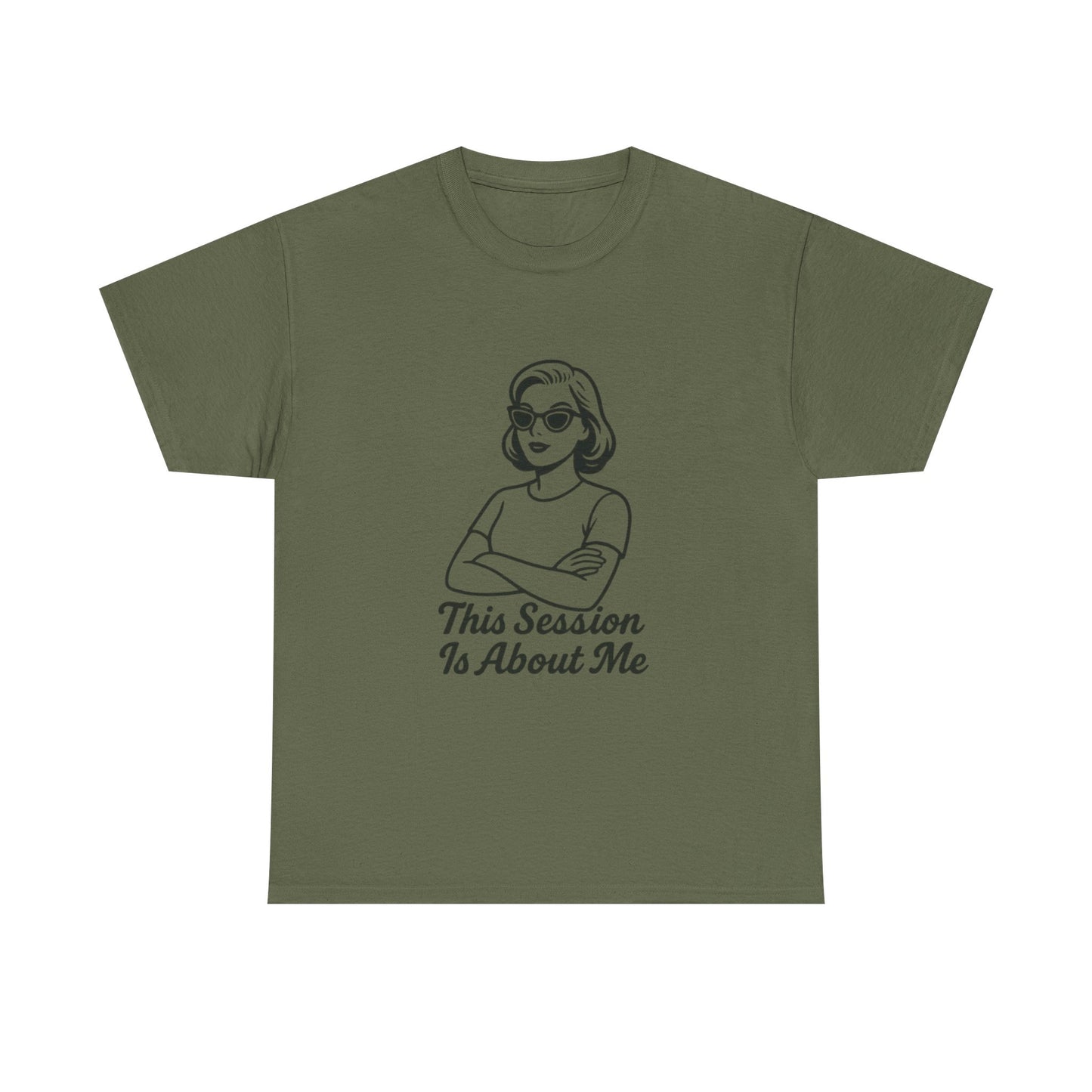 Empowered Statement Tee - This Session Is About Me