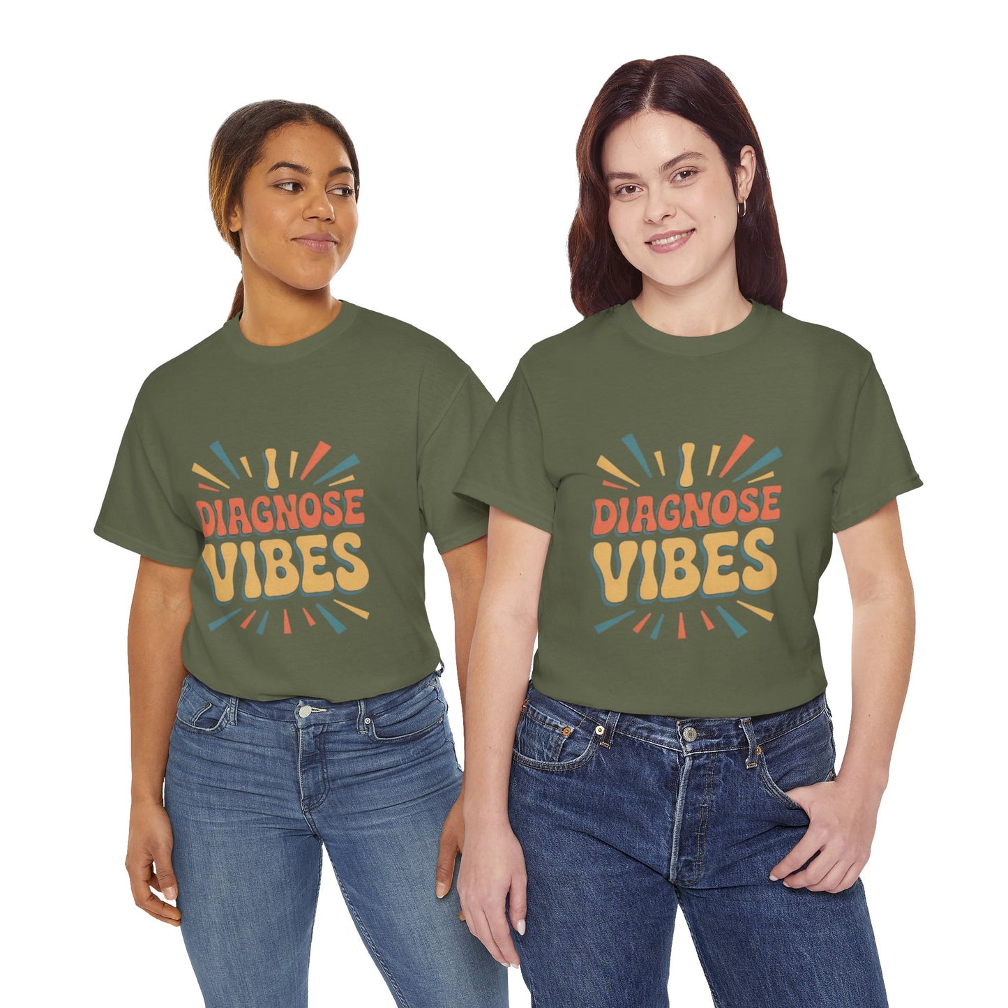 Unisex Diagnose Vibes Tee, Casual T-Shirt