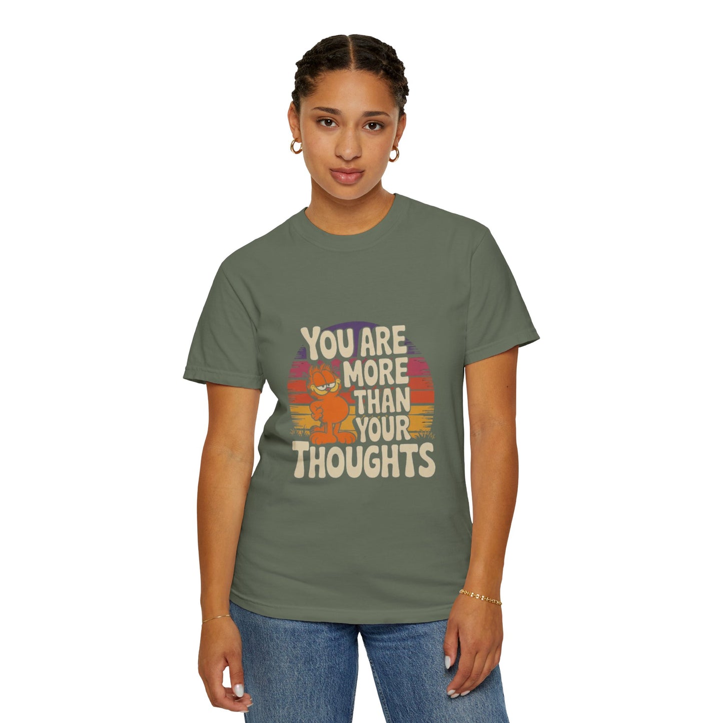 Unisex Garment-Dyed T-Shirt - You Are More Than Your Thoughts