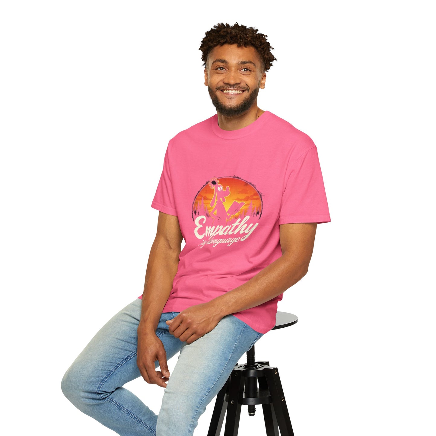 Unisex Garment-Dyed Tee -Empathy is My Language