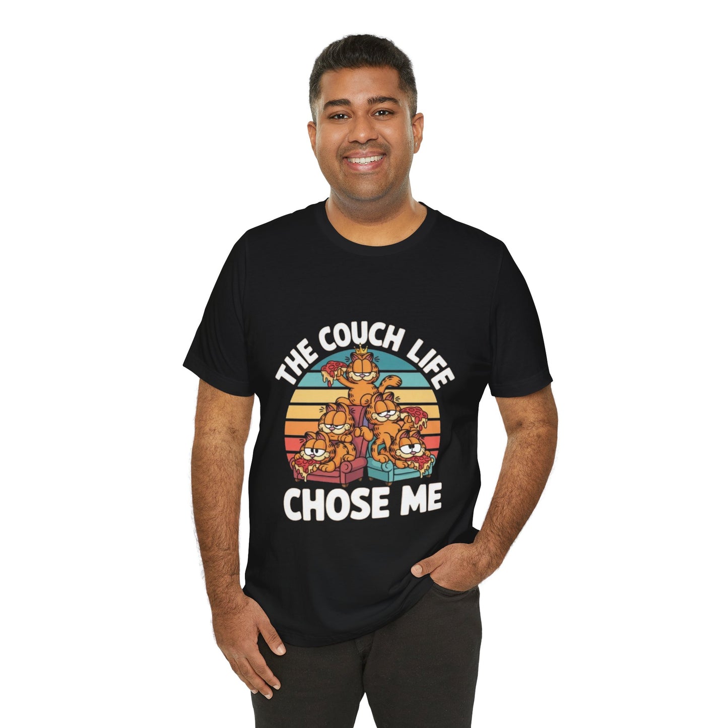 Vintage Unisex Tee - The Couch Life Chose Me