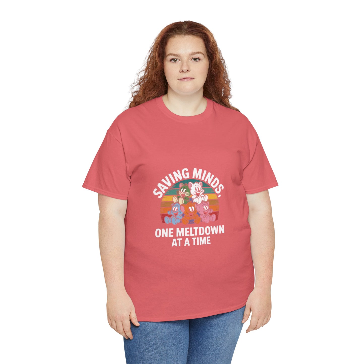 Unisex Heavy Cotton Tee - Saving Minds