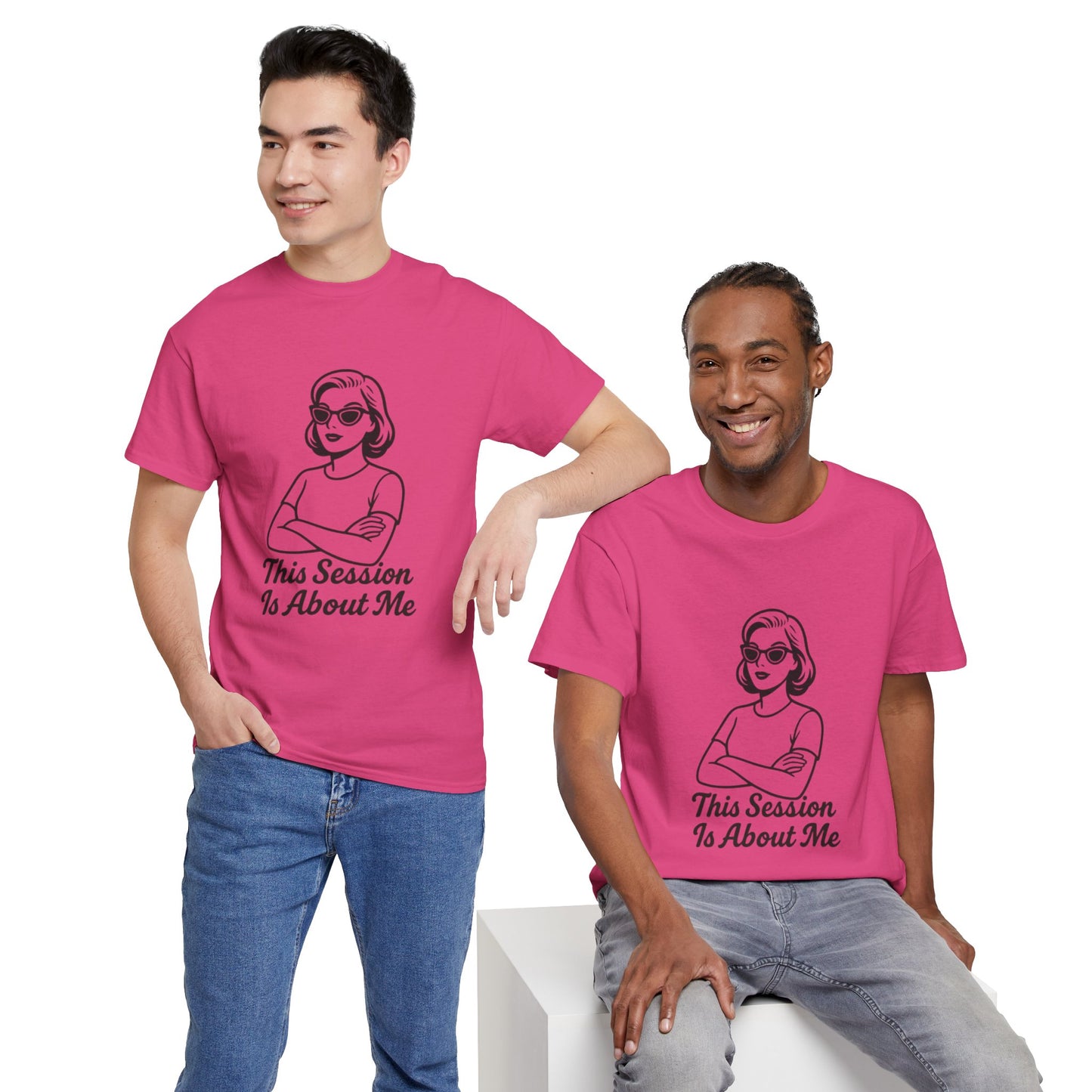 Empowered Statement Tee - This Session Is About Me