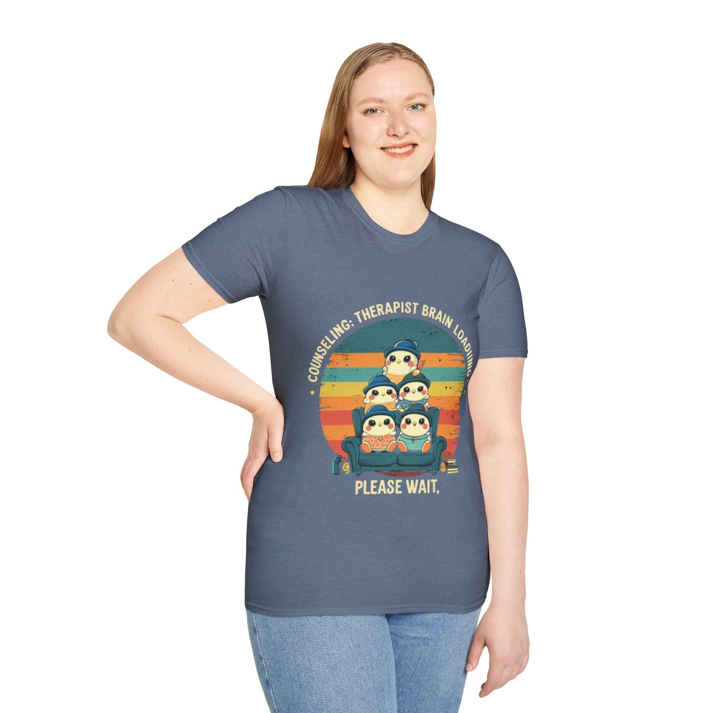 Unisex Tee-Therapist Brain Loading