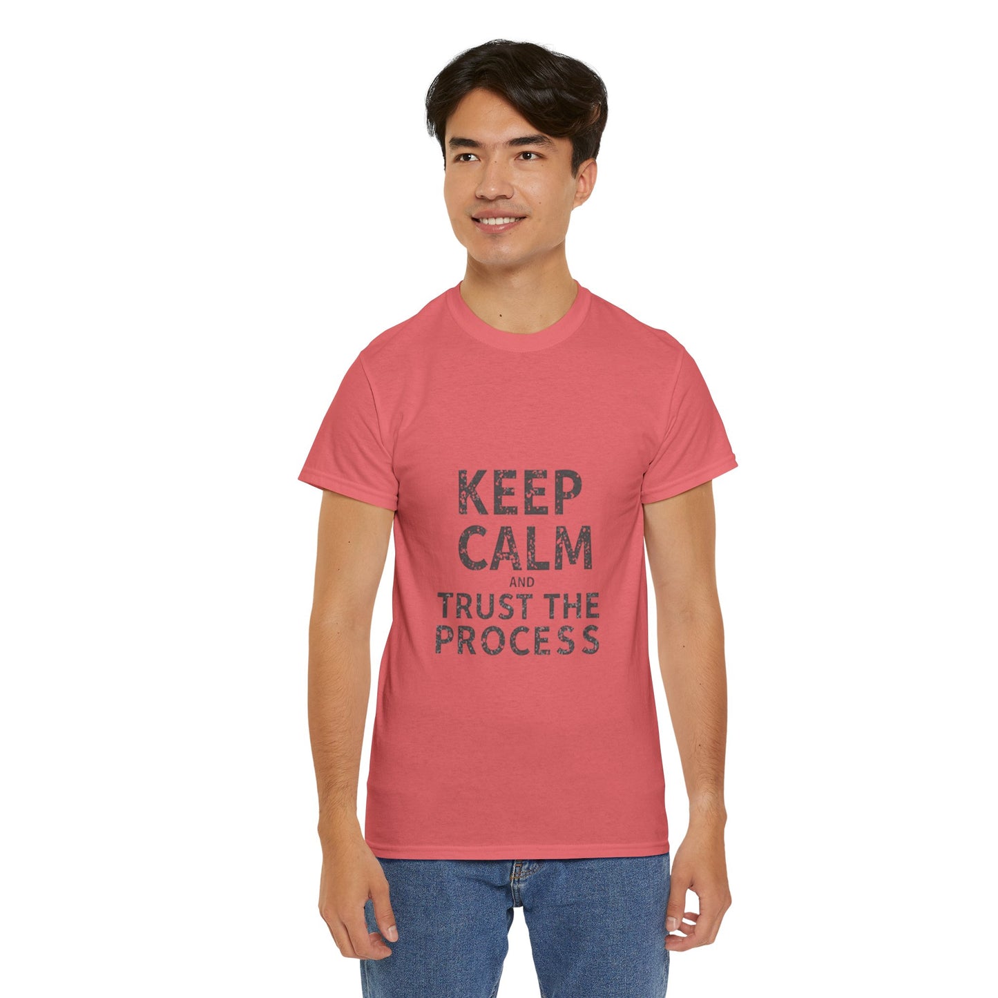 Unisex Heavy Cotton Tee -Keep Calm