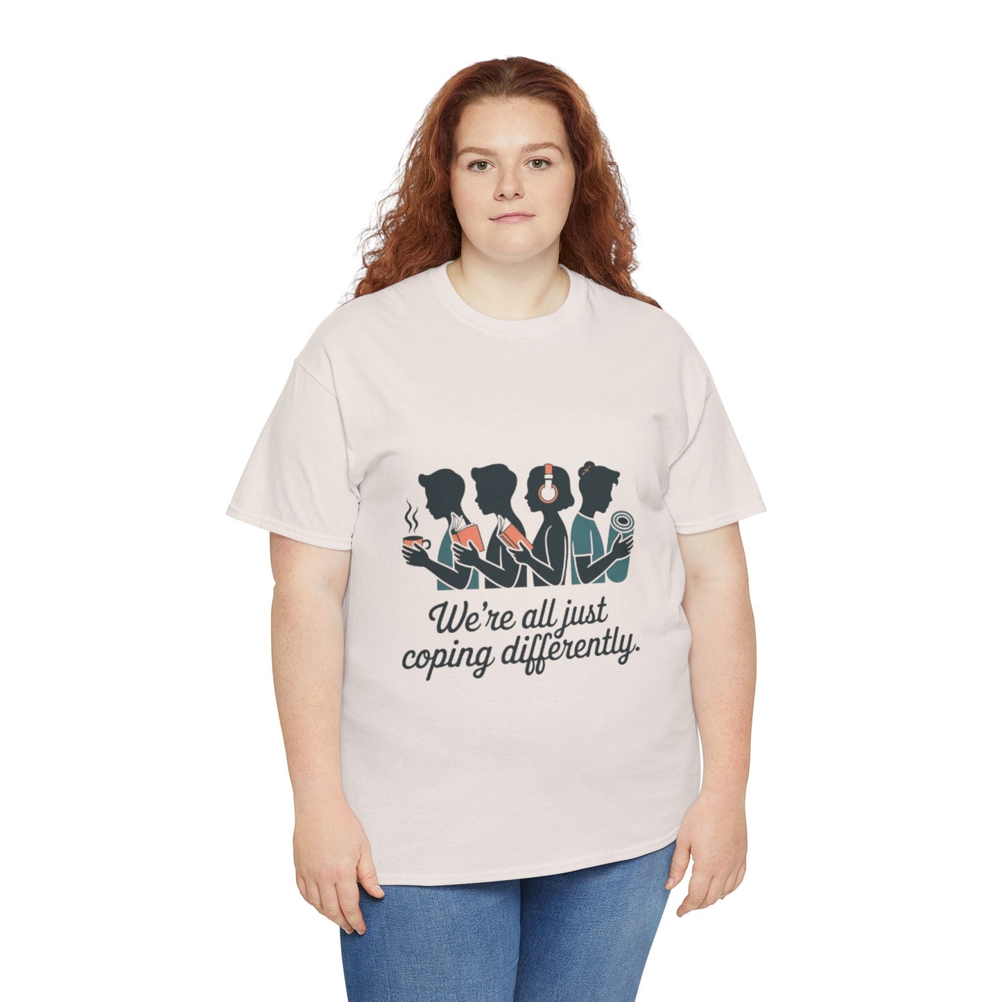 Coping Together Unisex Tee - Mental Health Awareness Apparel
