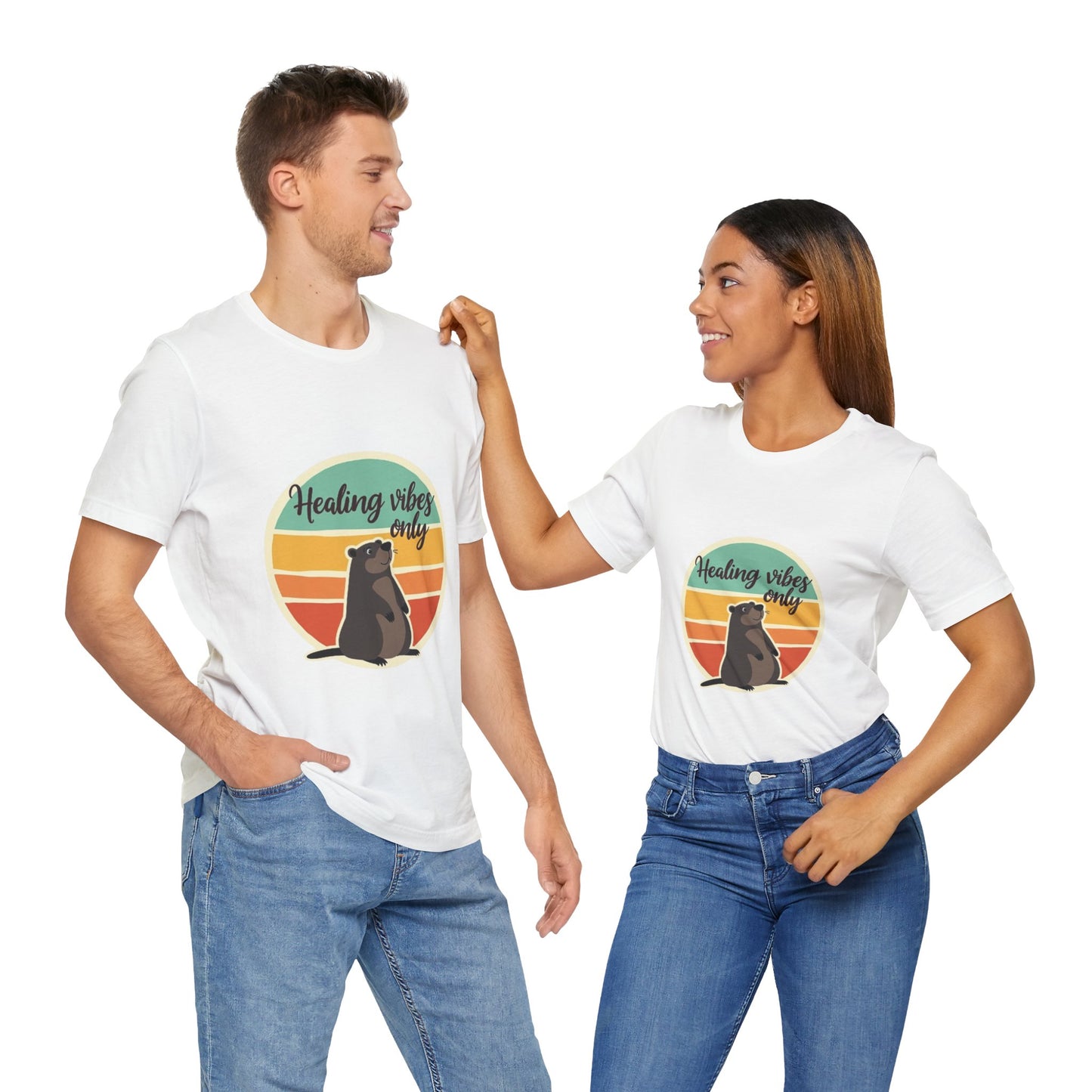 Unisex Tee - Healing Vibes Only