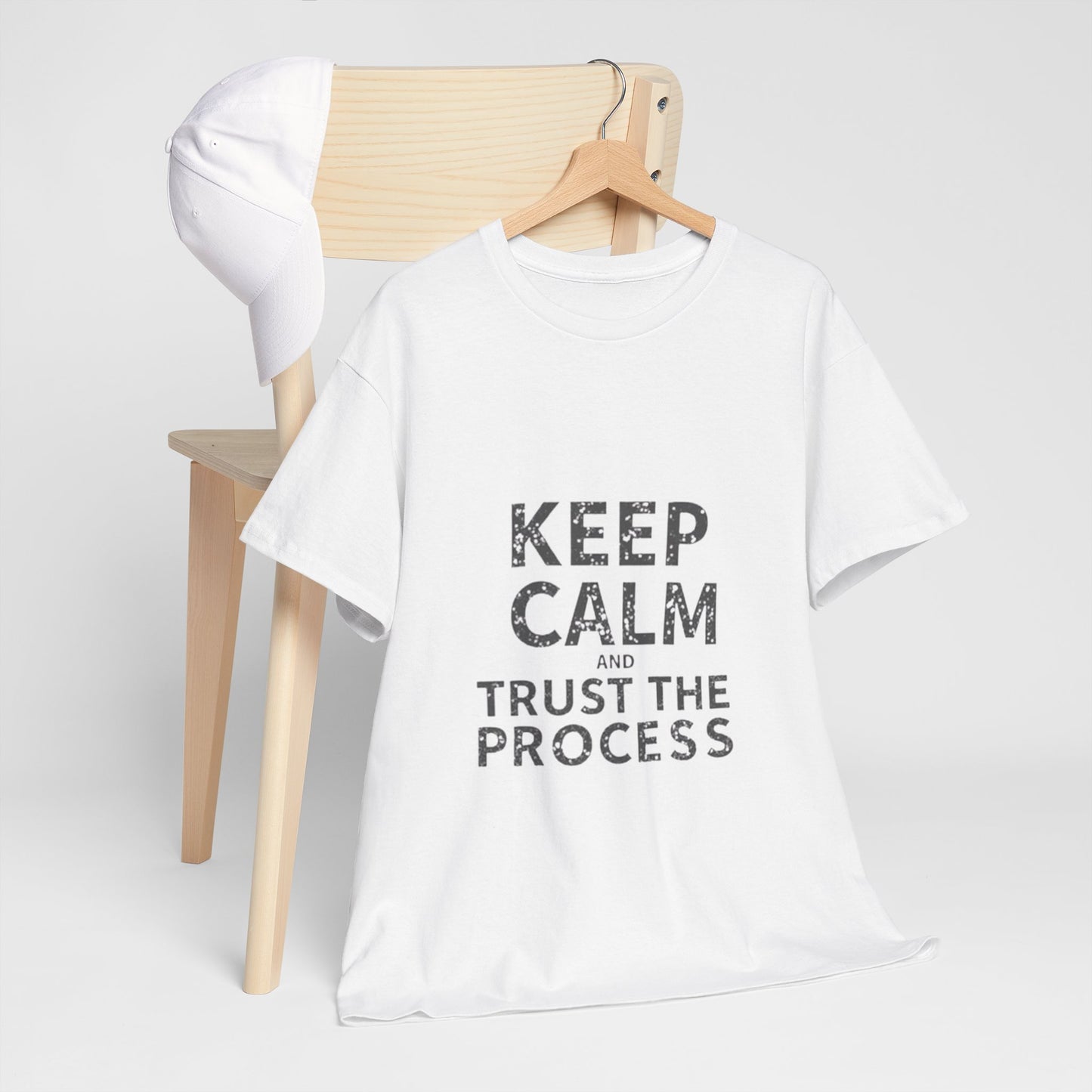 Unisex Heavy Cotton Tee -Keep Calm