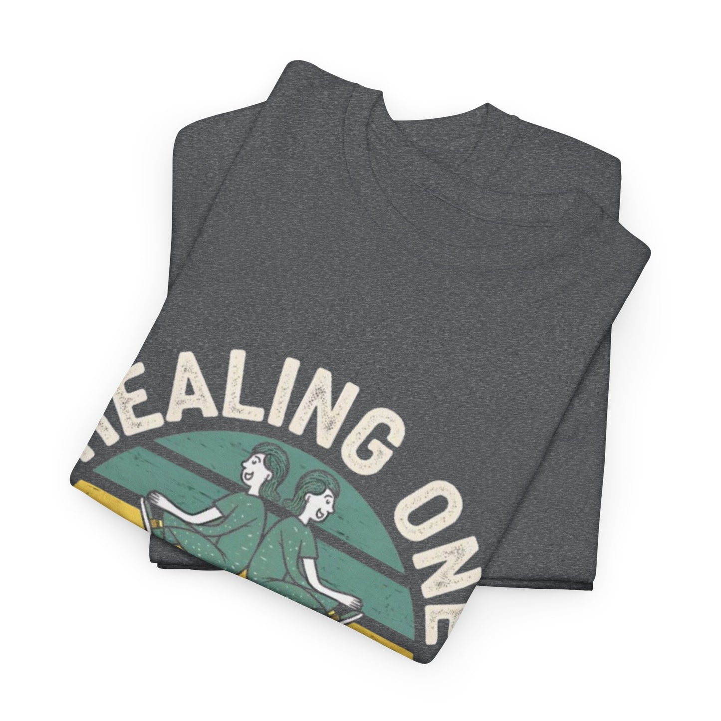 Unisex Heavy Cotton Tee -Healing repressed memories one at a time