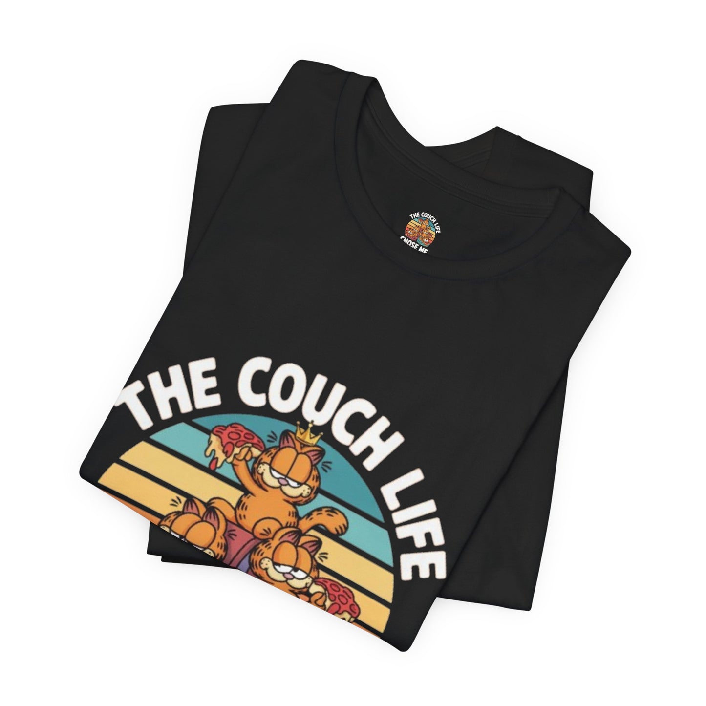 Vintage Unisex Tee - The Couch Life Chose Me