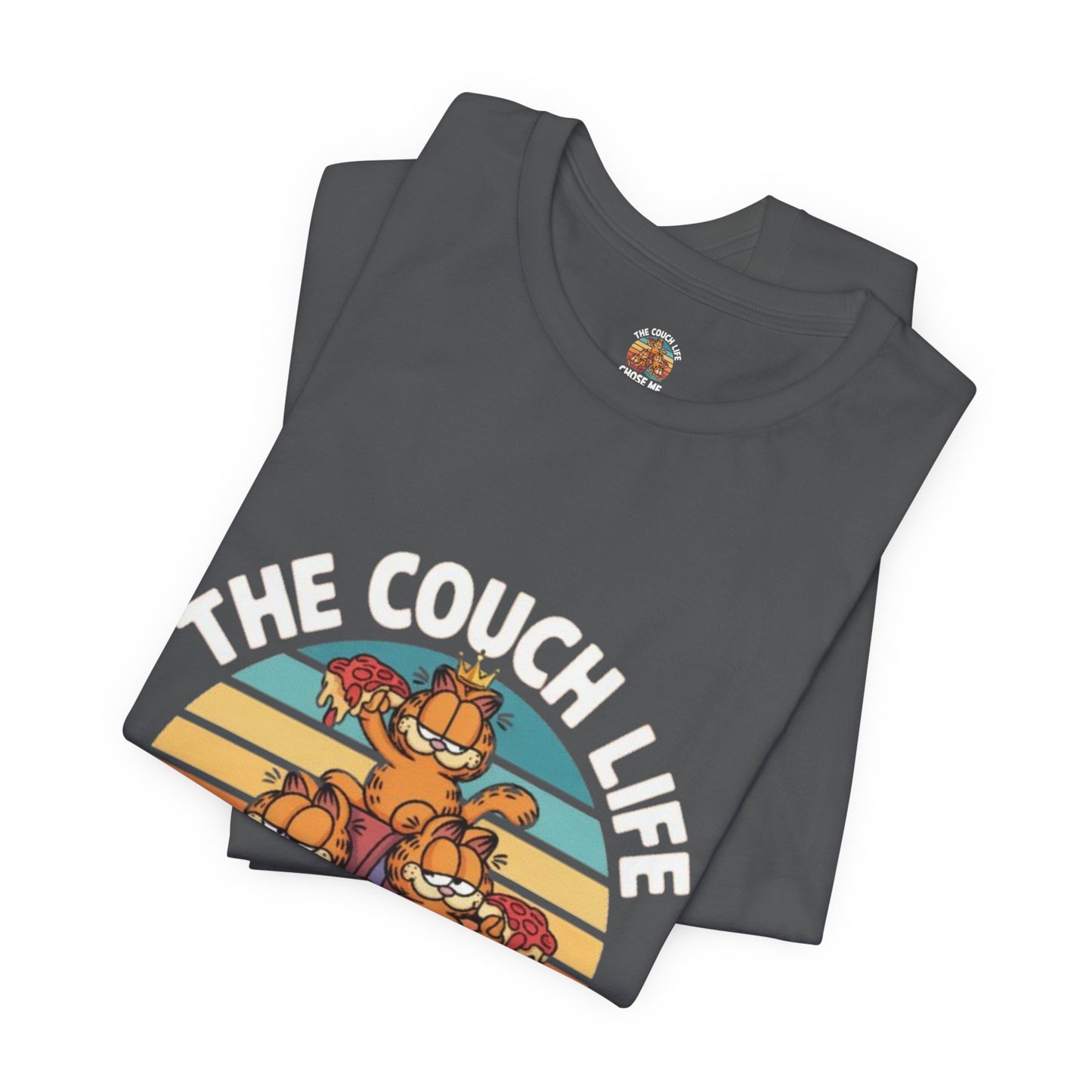 Vintage Unisex Tee - The Couch Life Chose Me