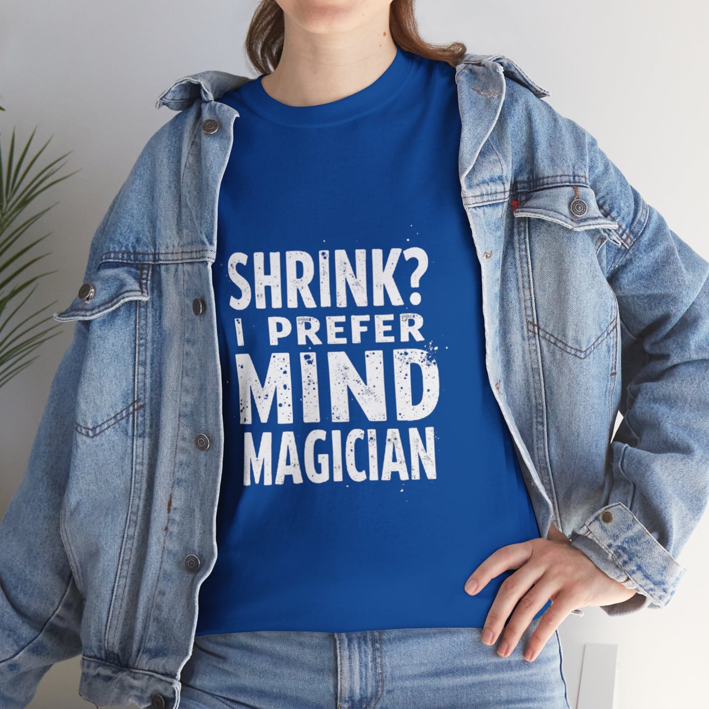 Unisex Heavy Cotton Tee -Mind Reading