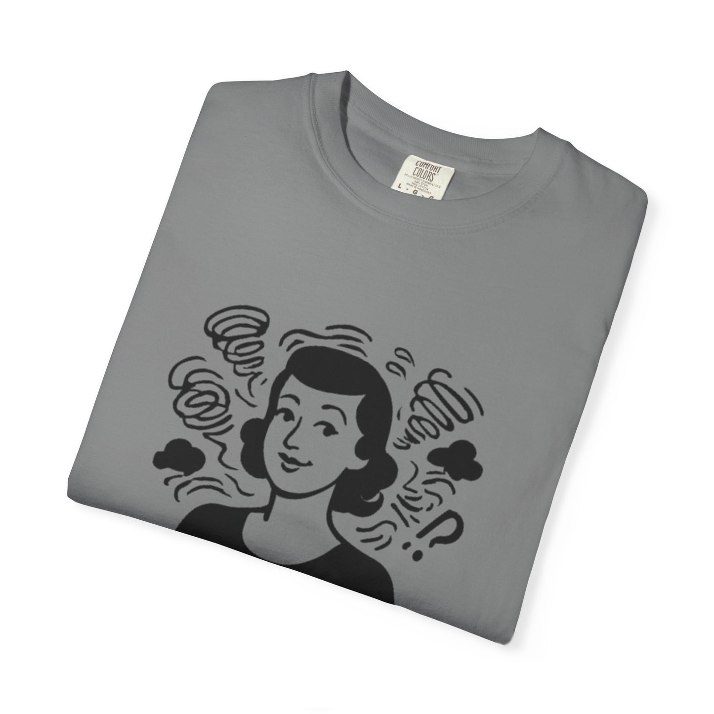 Calm on the Outside T-Shirt, Unisex Garment-Dyed Tee