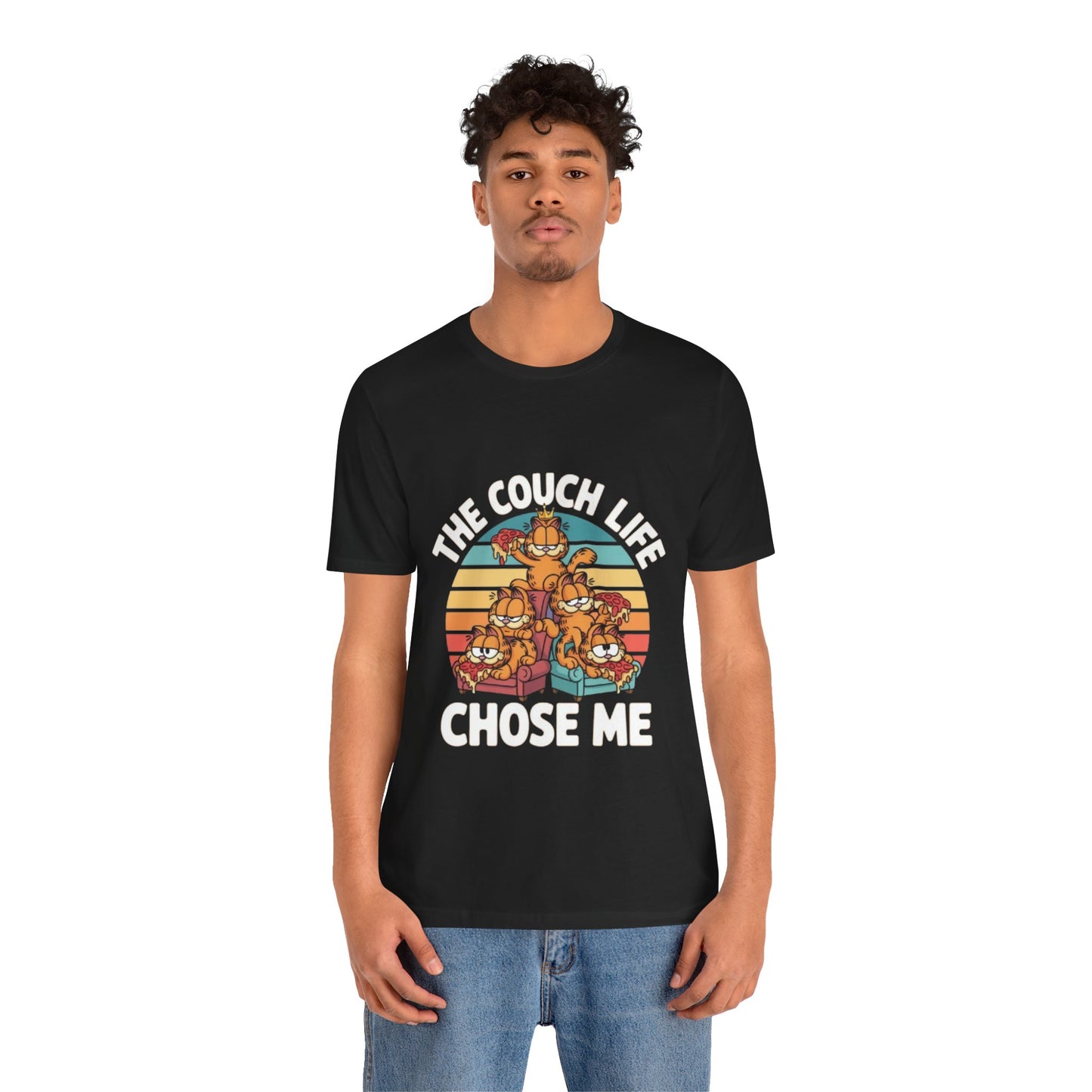 Vintage Unisex Tee - The Couch Life Chose Me