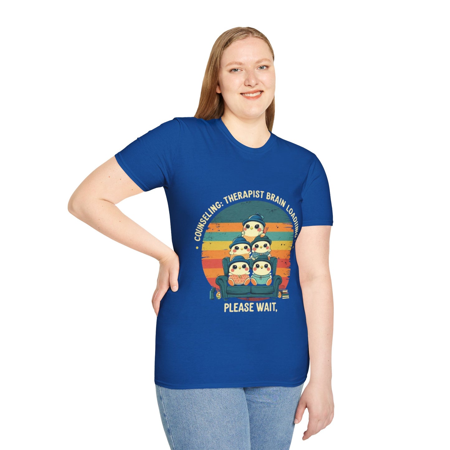 Unisex Tee-Therapist Brain Loading