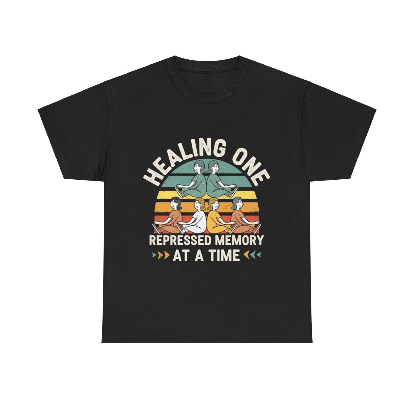 Unisex Heavy Cotton Tee -Healing repressed memories one at a time