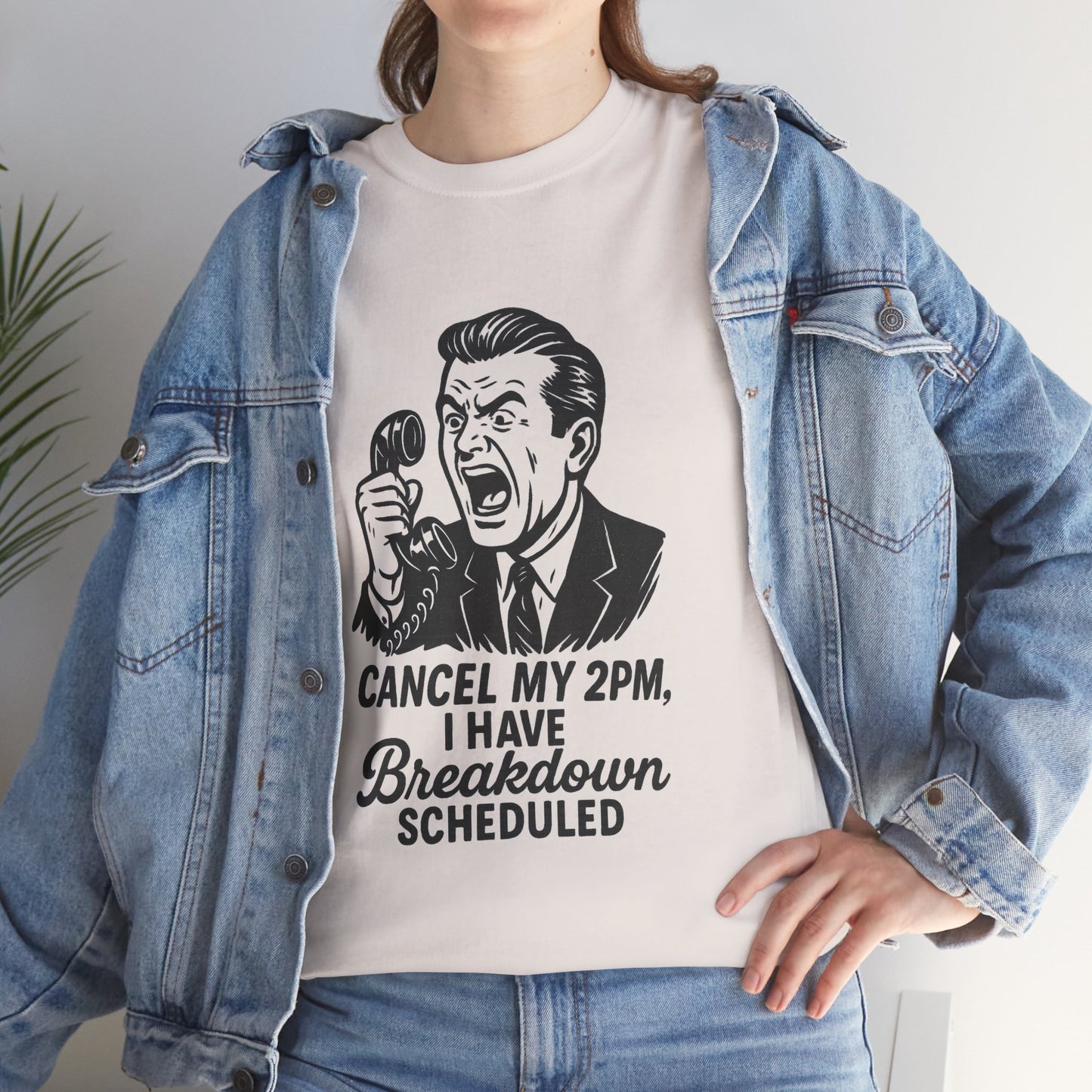 Humorous Unisex Cotton Tee – Perfect Gift for Stress Relief
